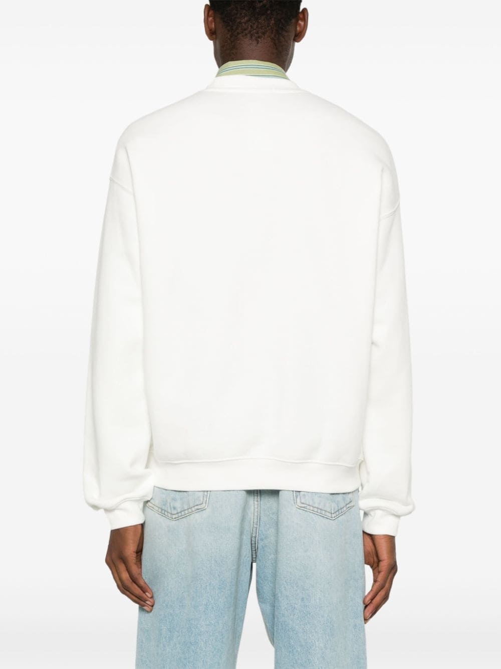 logo-patch sweatshirt - 4