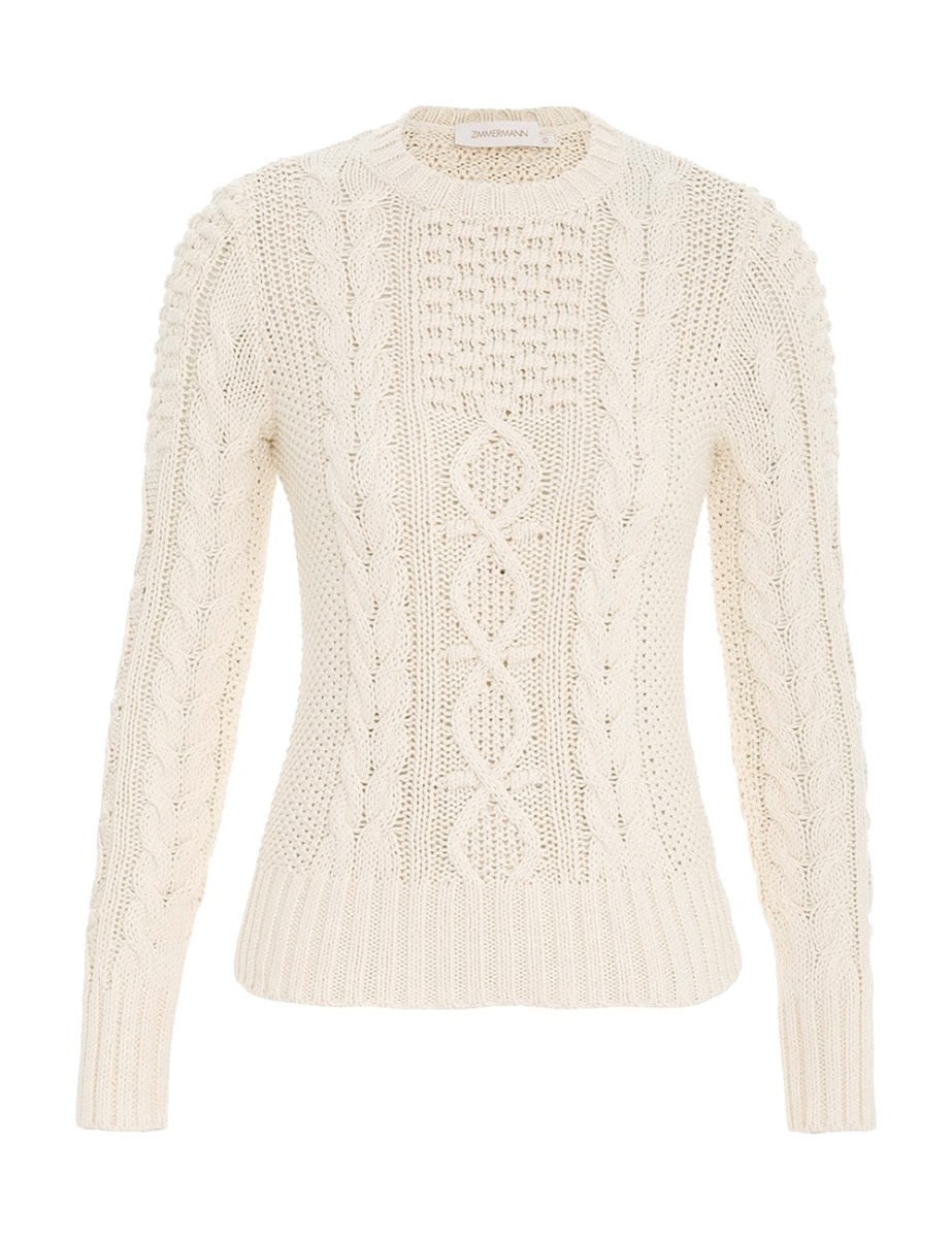 WONDERLAND CHUNKY CABLE JUMPER - 1