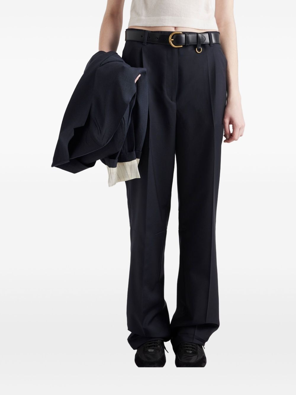 mohair tailored trousers - 4