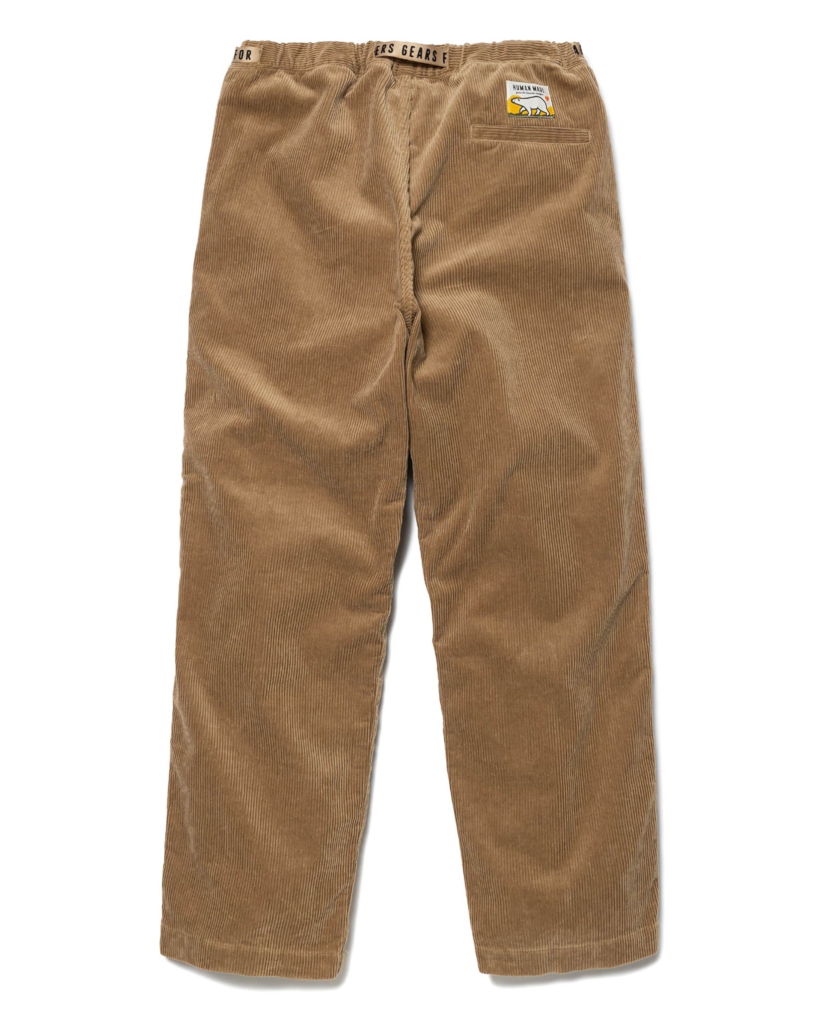 Corduroy Easy Pants Beige - 5
