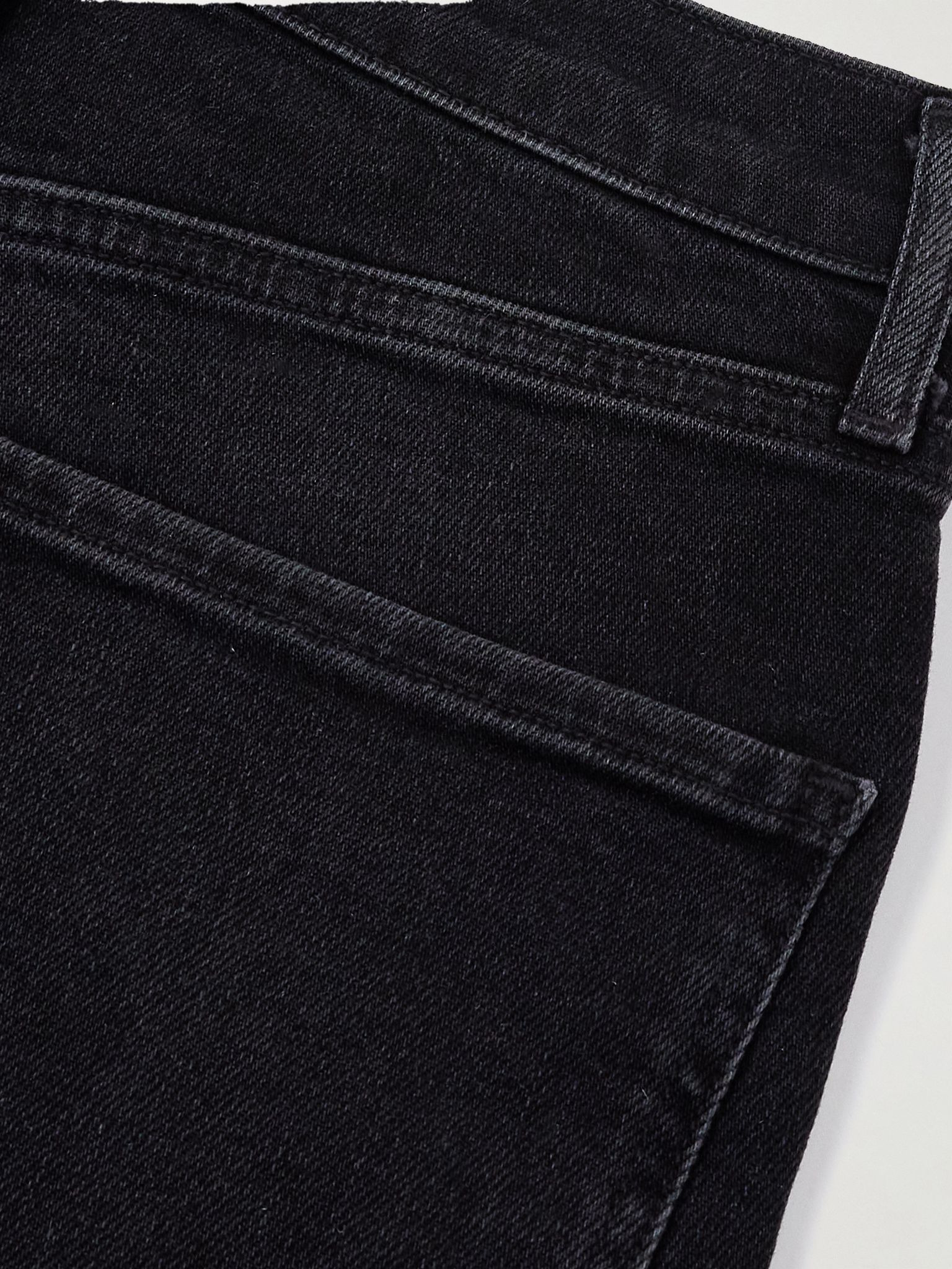 Ren high-rise wide-leg jeans Black - 6