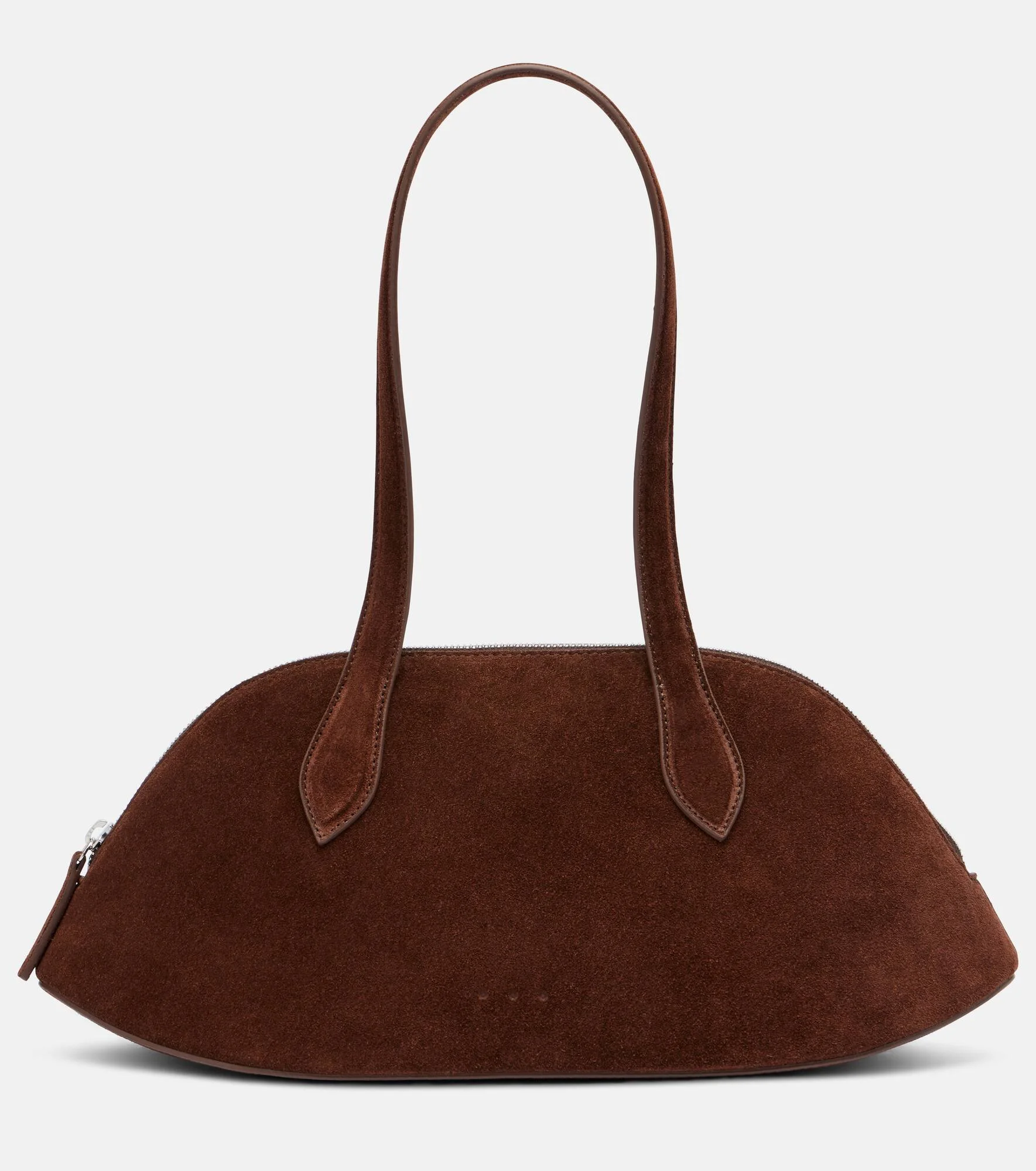 Cosmo suede bowling bag - 1