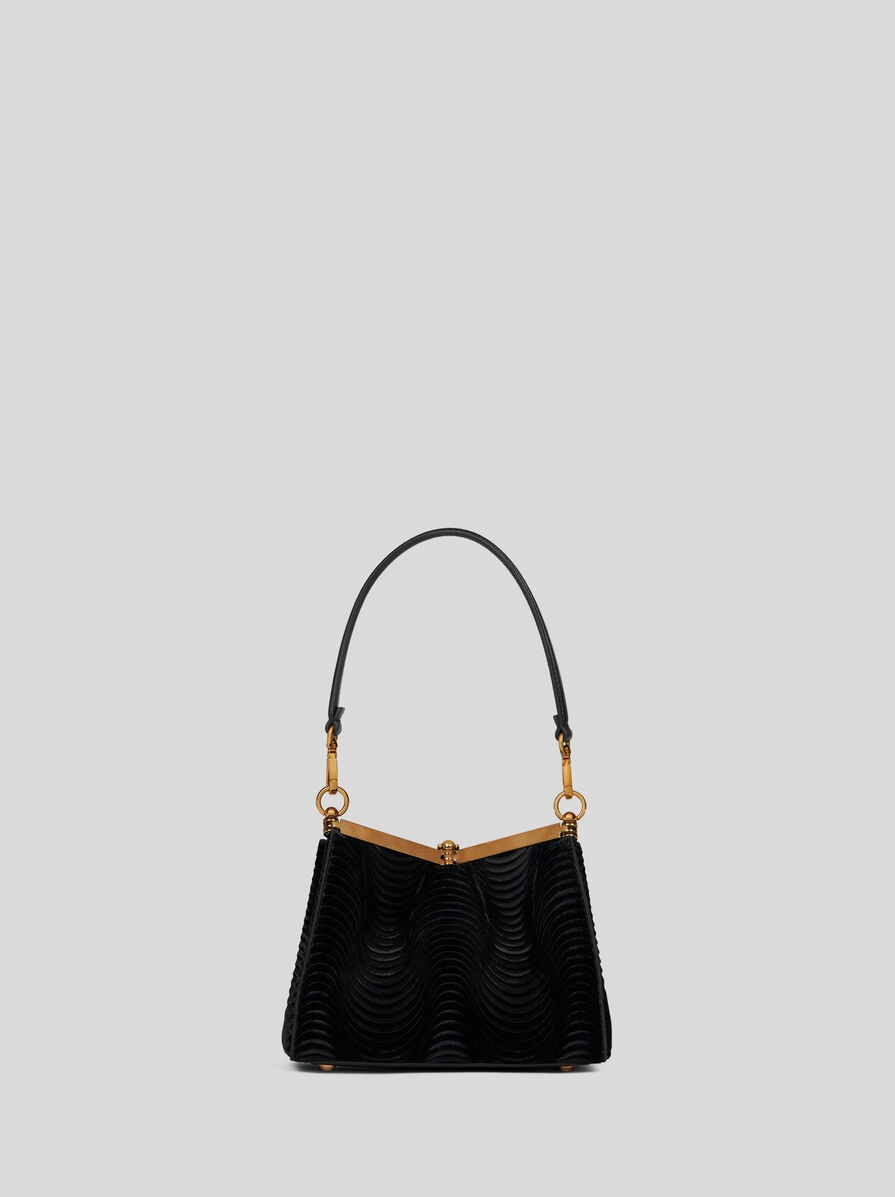 SMALL VELVET VELA BAG - 3