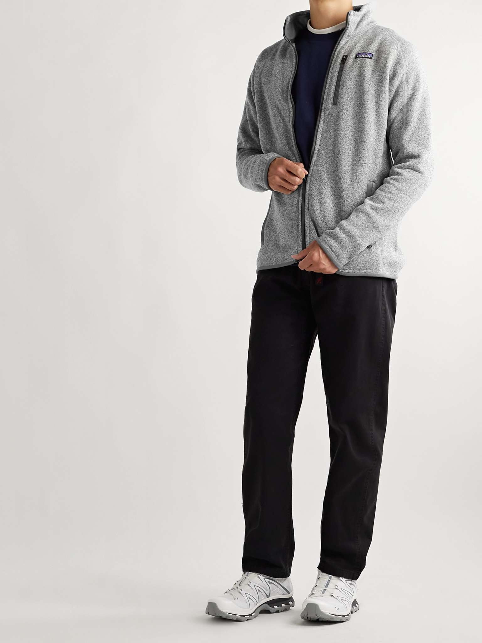Better Sweater Mélange Fleece-Back Knitted Jacket - 3