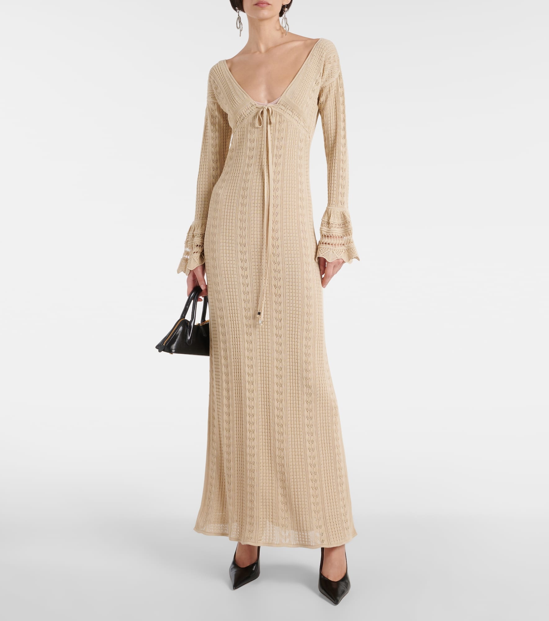 Crochet maxi dress - 2