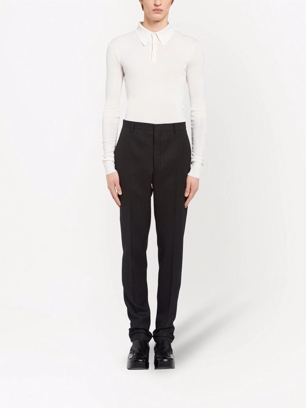 tailored wool trousers - 2