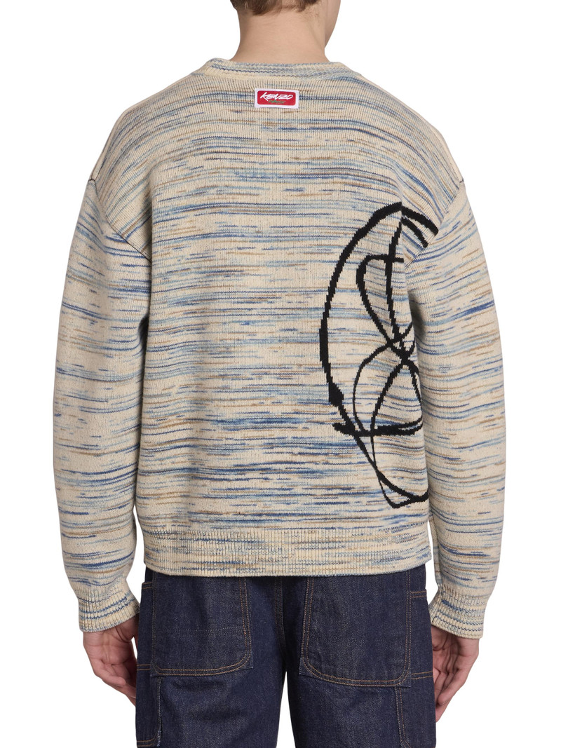 Men's Reversible Futura Stretch-Wool Sweater - Off White 5