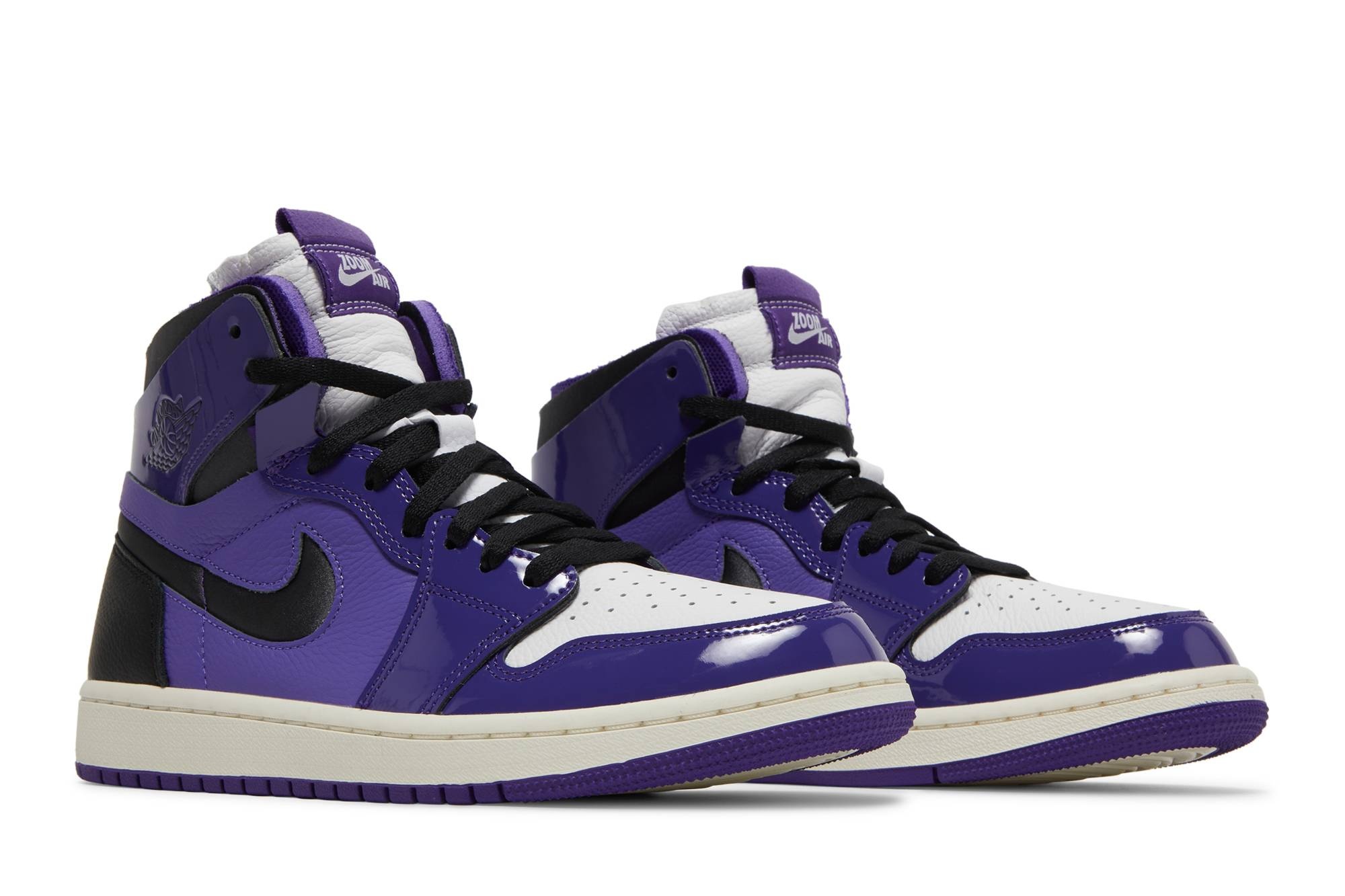 Wmns Air Jordan 1 Zoom Comfort 'Court Purple Patent' - 8