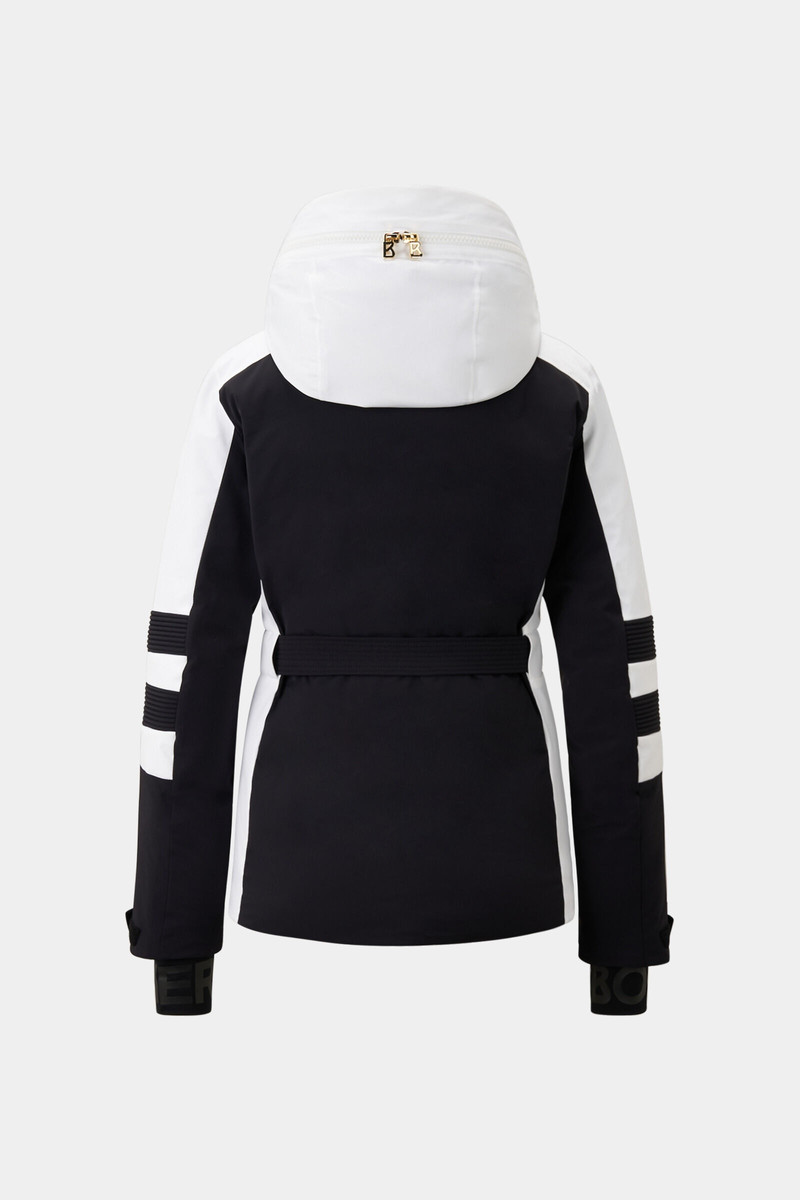 Kira Ski jacket in Black/White 3