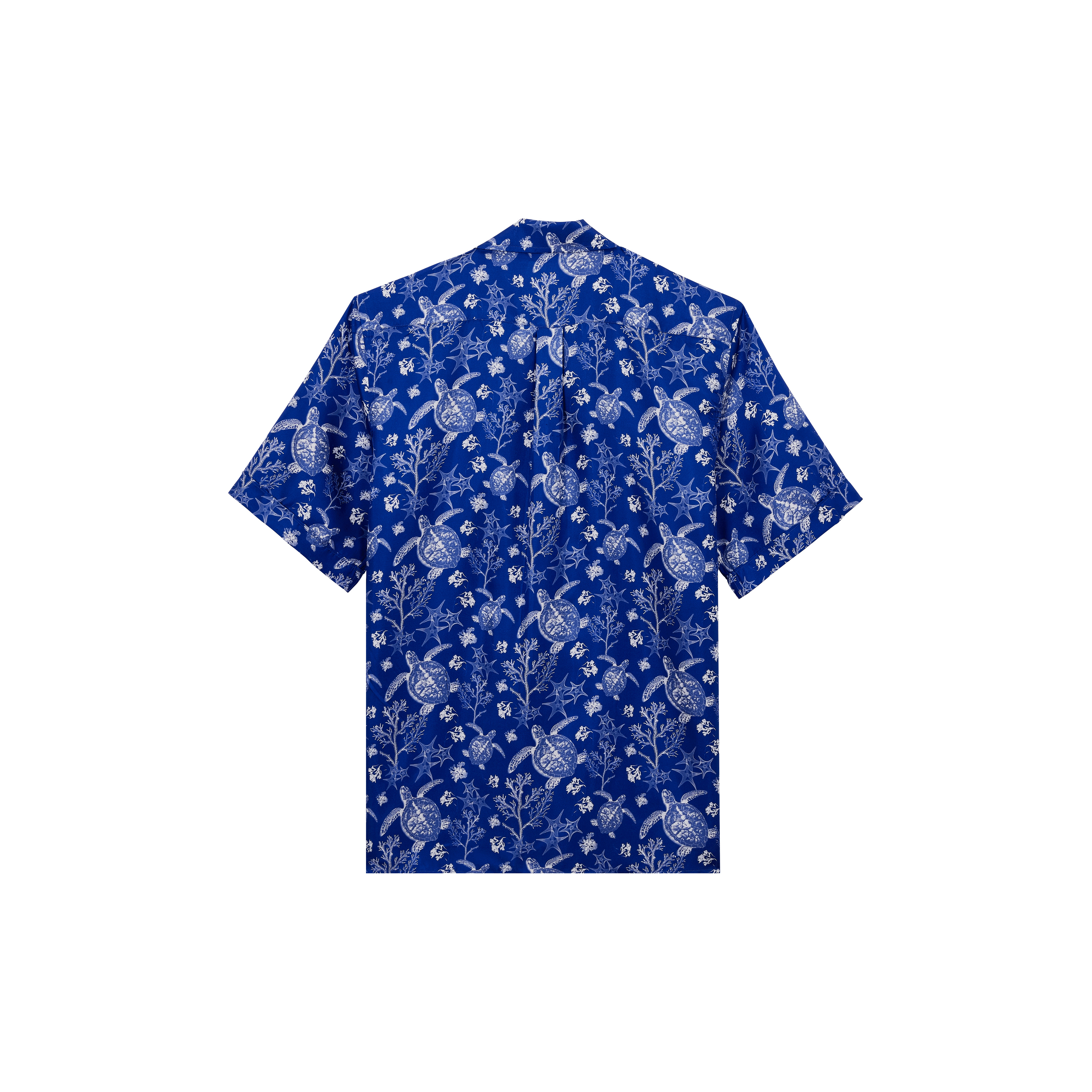 Men Silk Bowling Shirt X-Ray Turtles - 2
