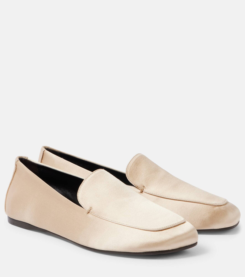 Monroe satin loafers - 1