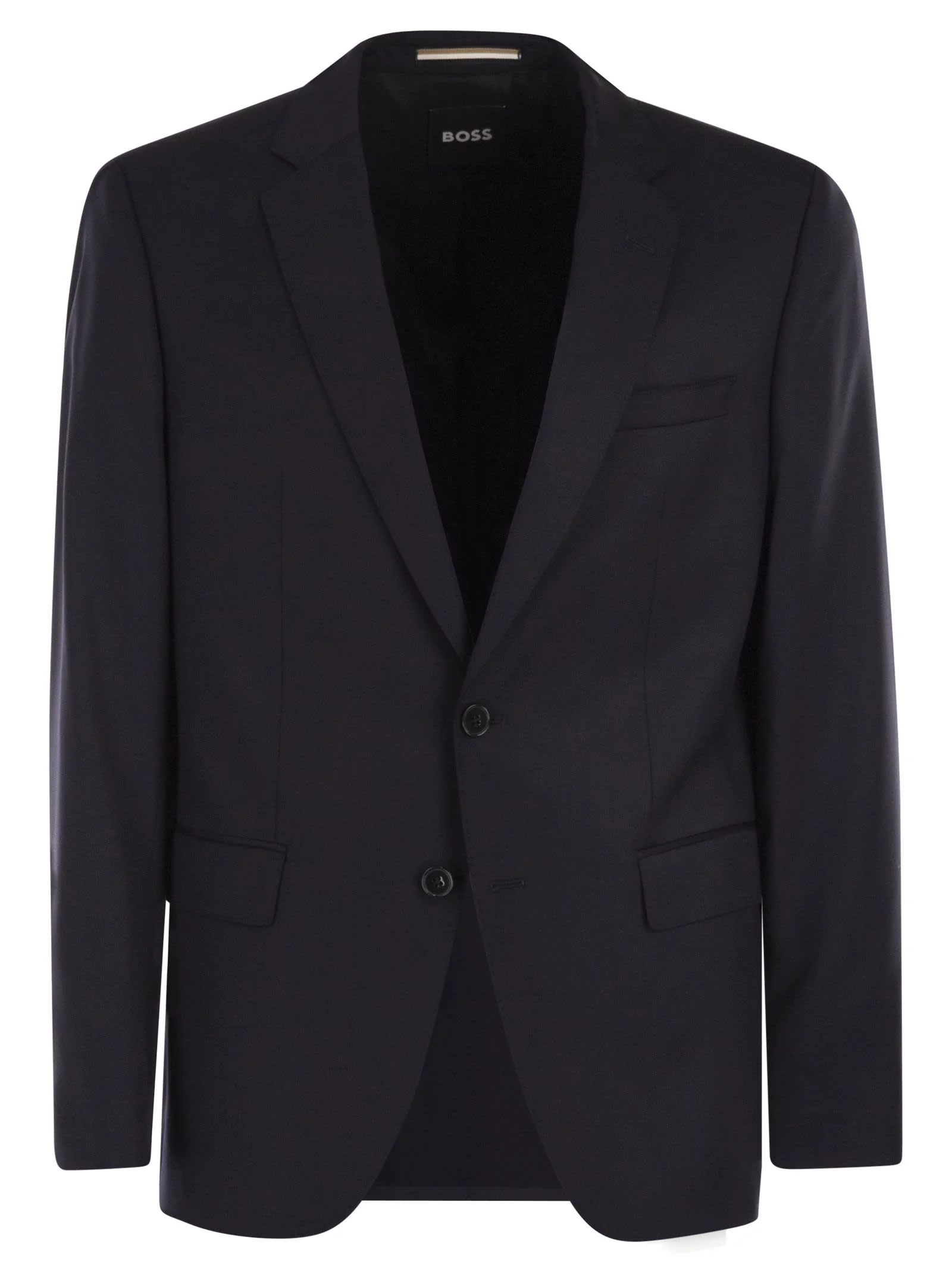 Boss Men Slim Fit Blazer In Virgin Wool Serge - 1