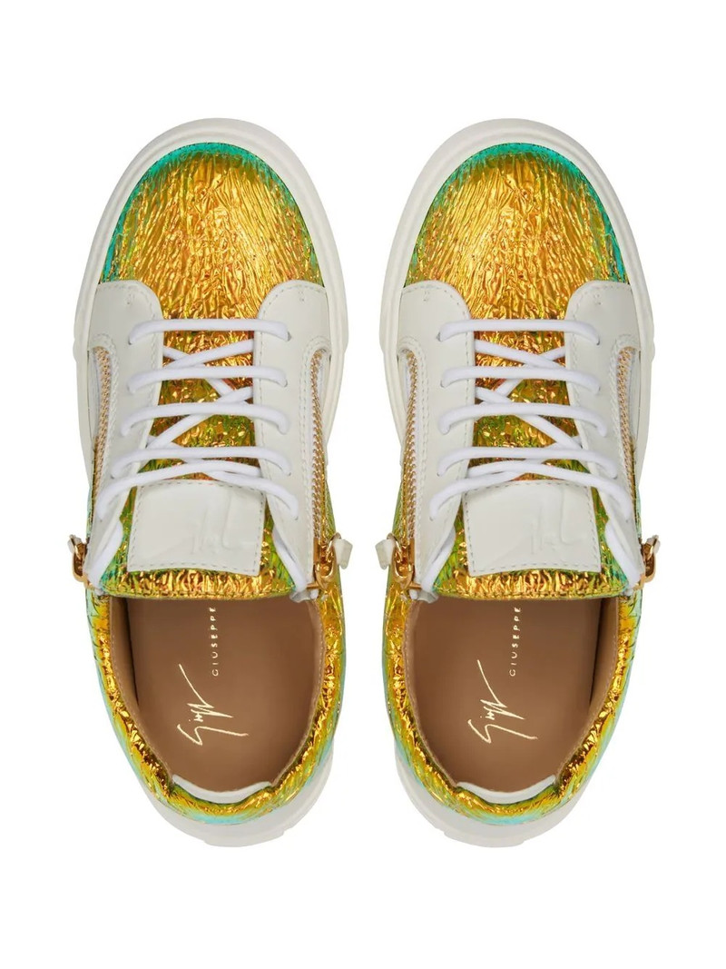 Frankie lace-up trainers 4