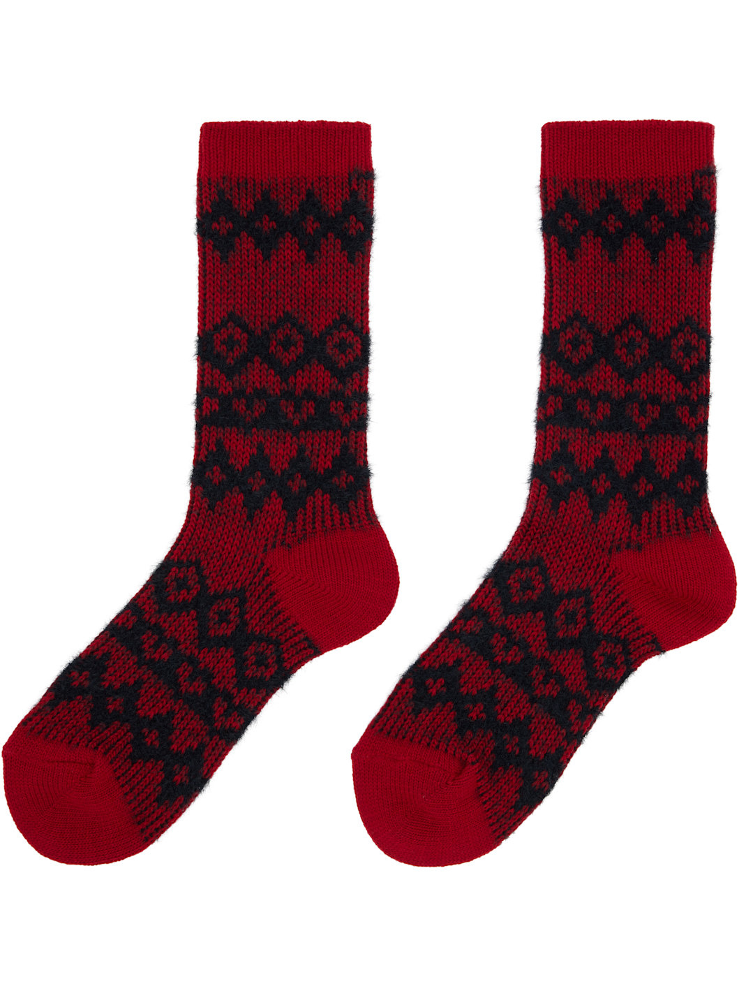 Red Nordic Socks - 2
