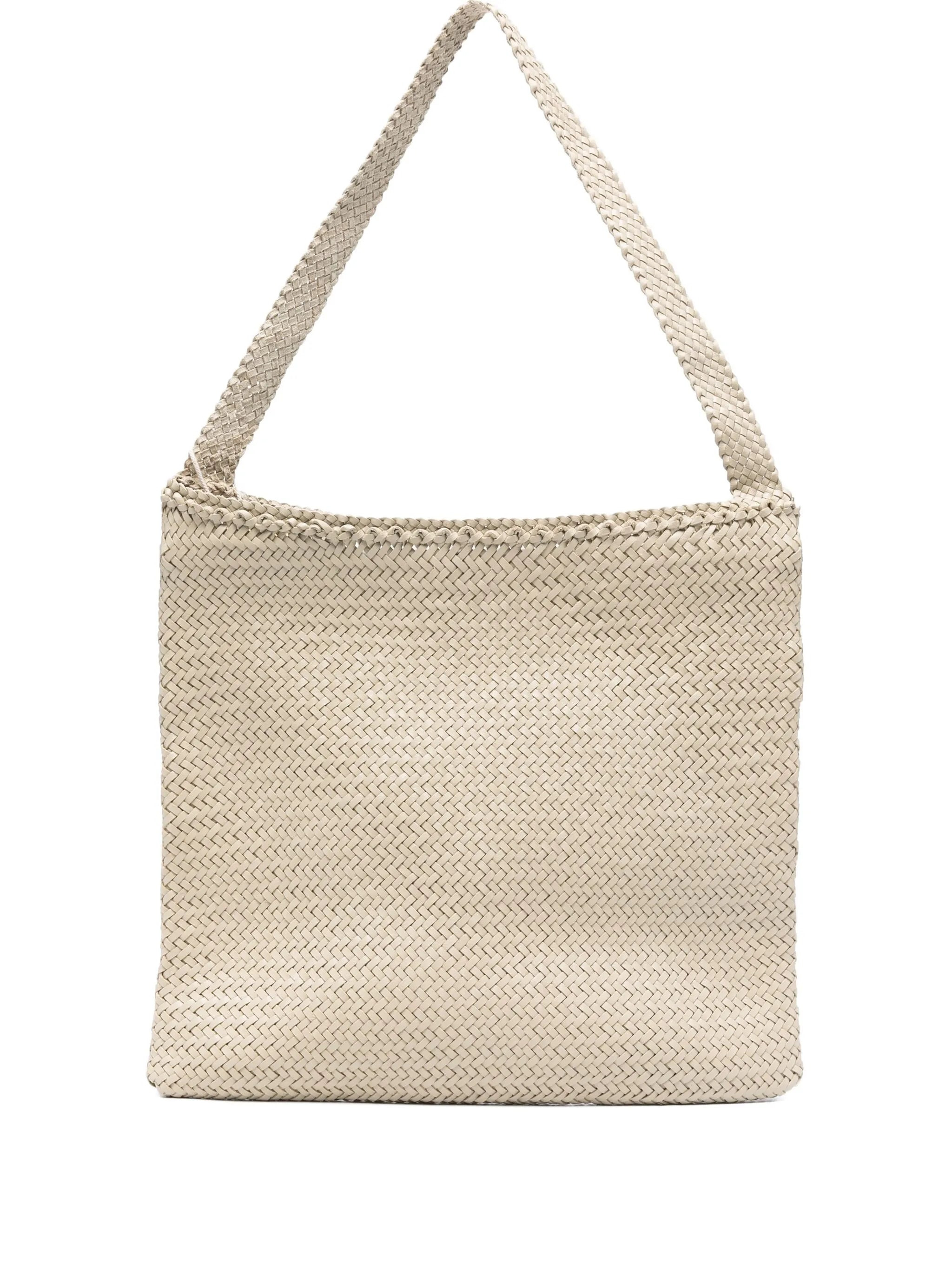 Dragon Diffusion Woven-leather Shoulder Bag - 1