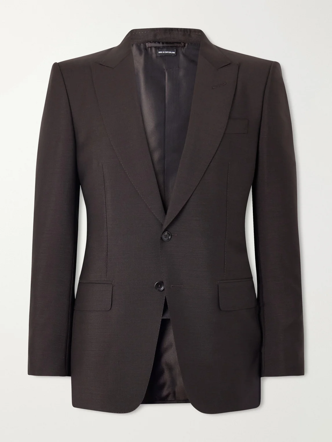 O'Connor Mohair and Wool-Blend Suit Jacket - 1