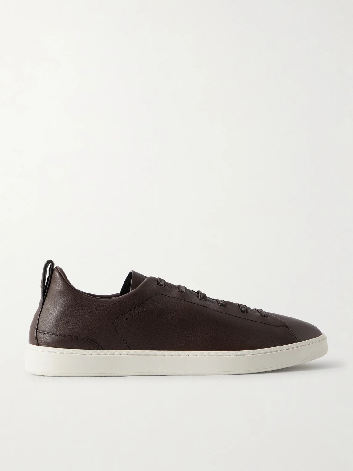 Rochdale Full-Grain Leather Sneakers - 1