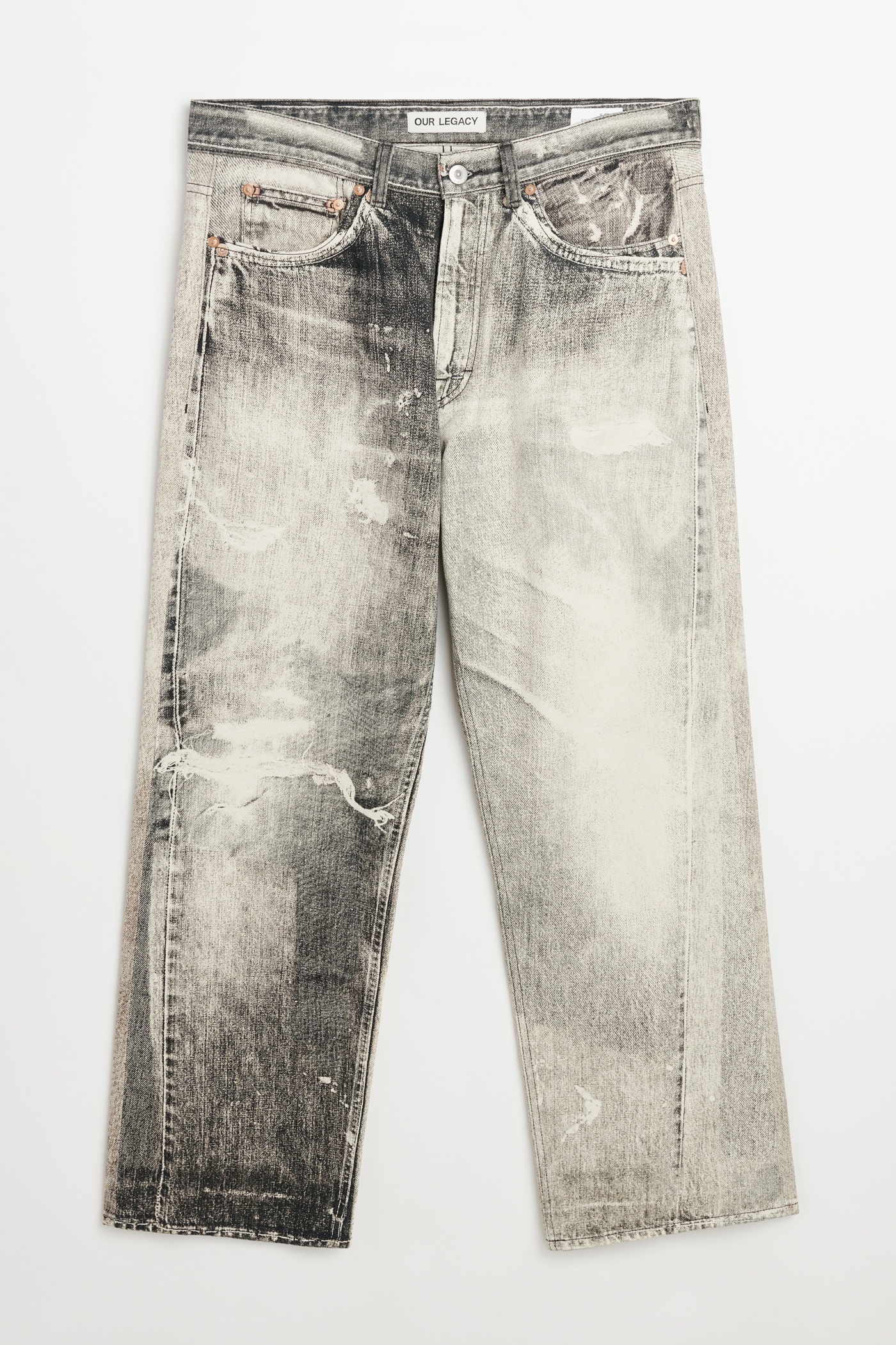 OUR LEGACY THIRD CUT size:28 インクブラック Our Legacy - Third Cut Black Slash Denim