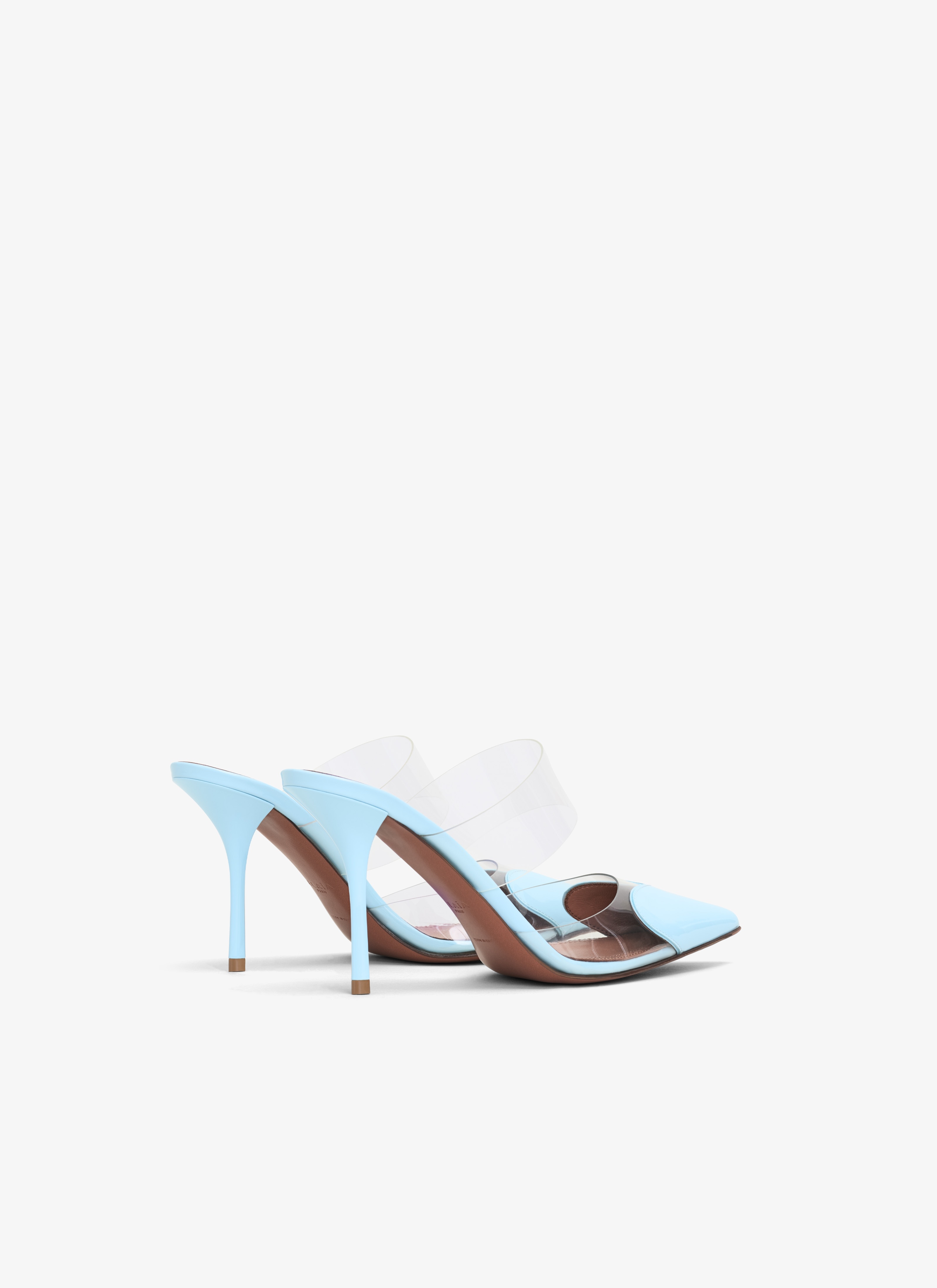 HEART MULES IN PATENT CALFSKIN - 2