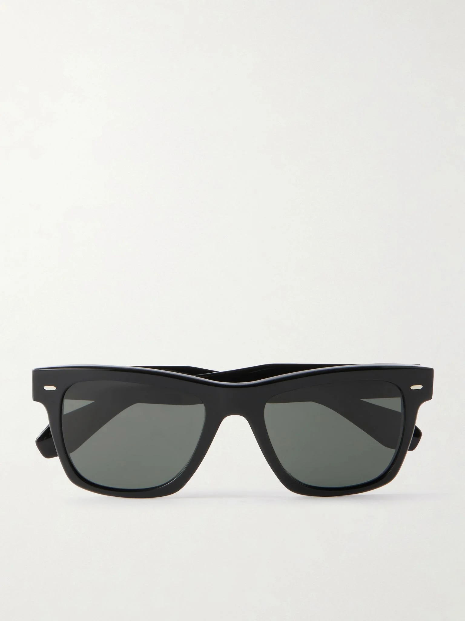N. 04 Sun Square-Frame Acetate Sunglasses Black - 1