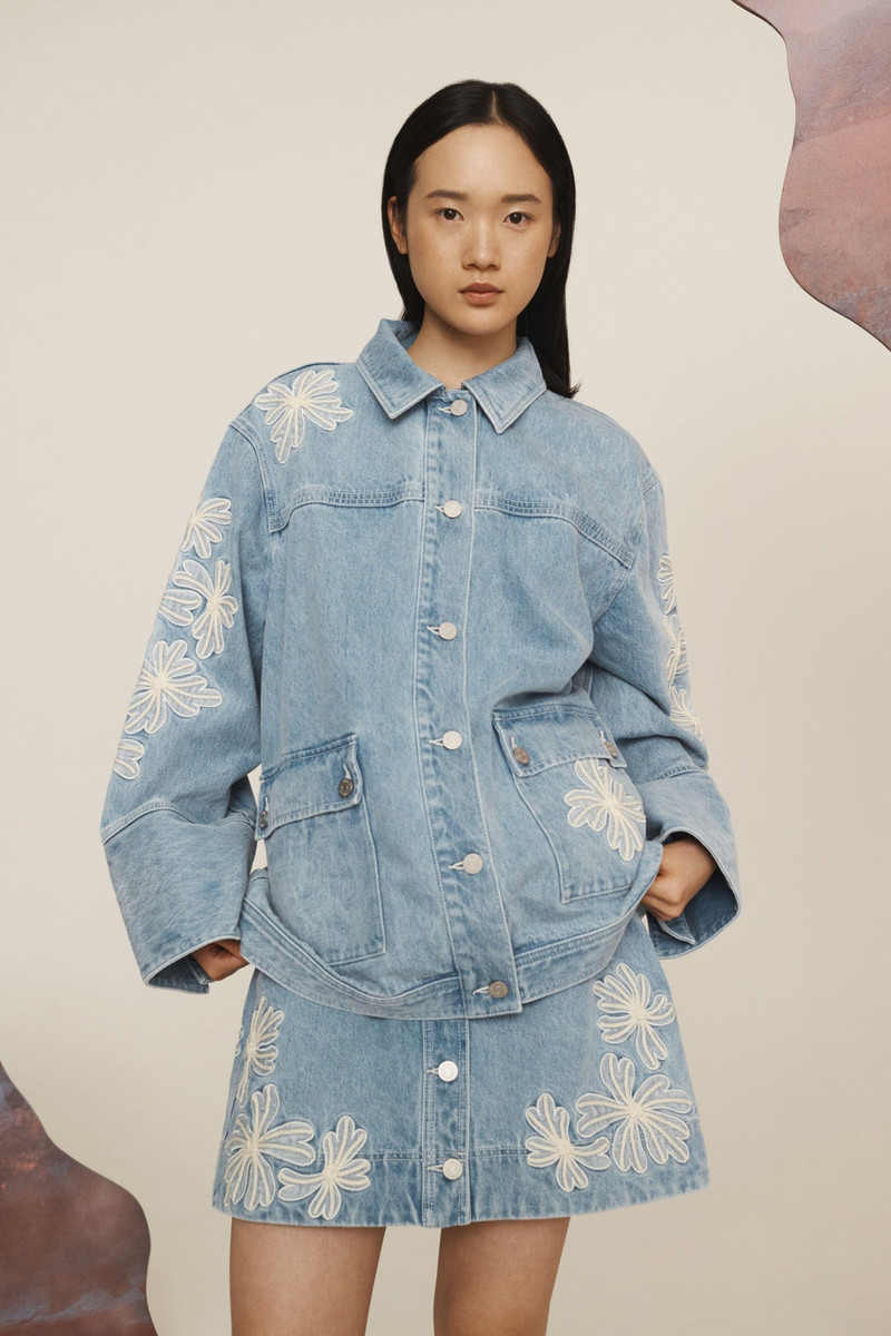 ALÉMAIS Charlene Denim Jacket outlook