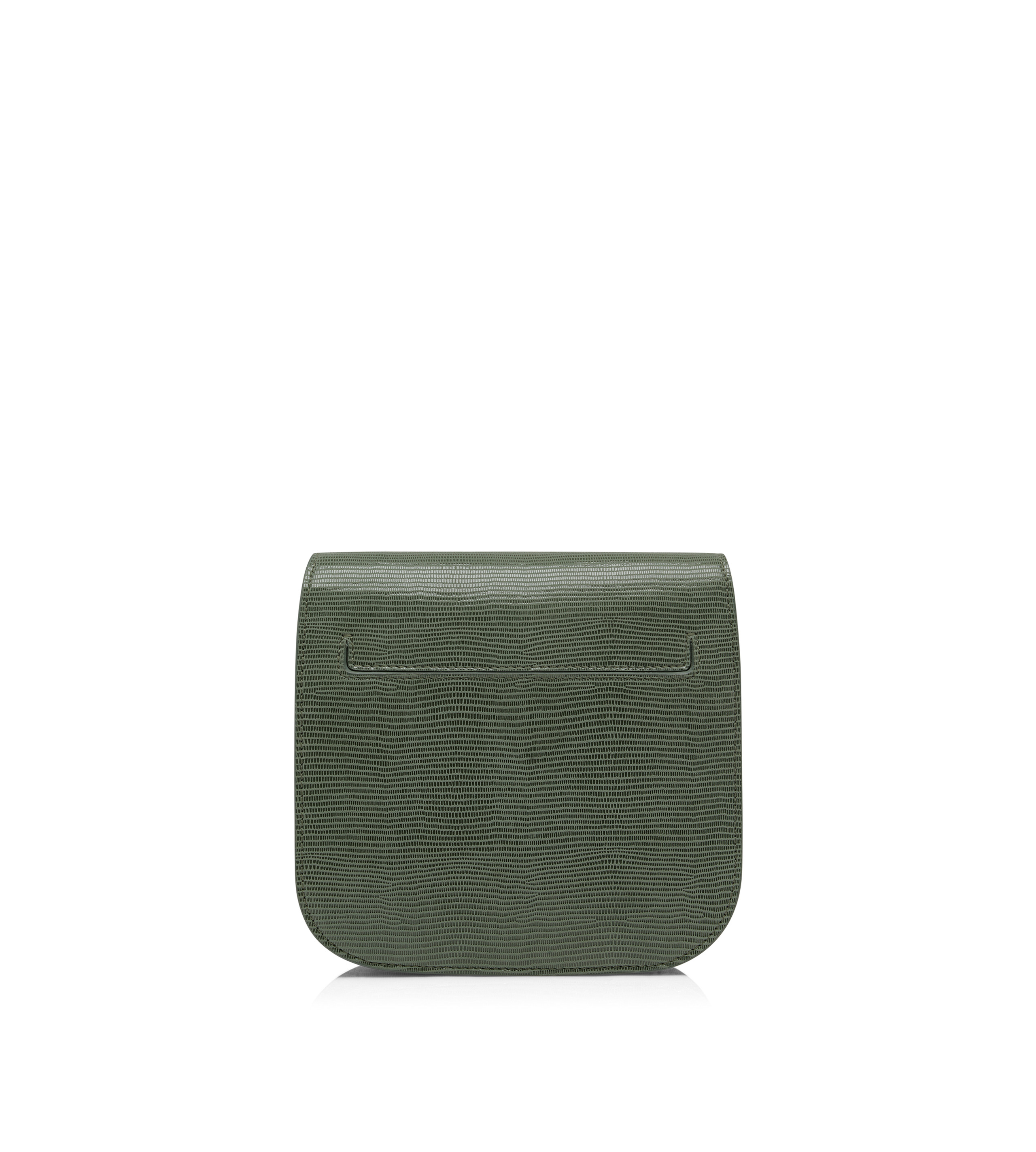LIZARD-EFFECT SUEDE LEATHER TARA MINI CROSSBODY - 3