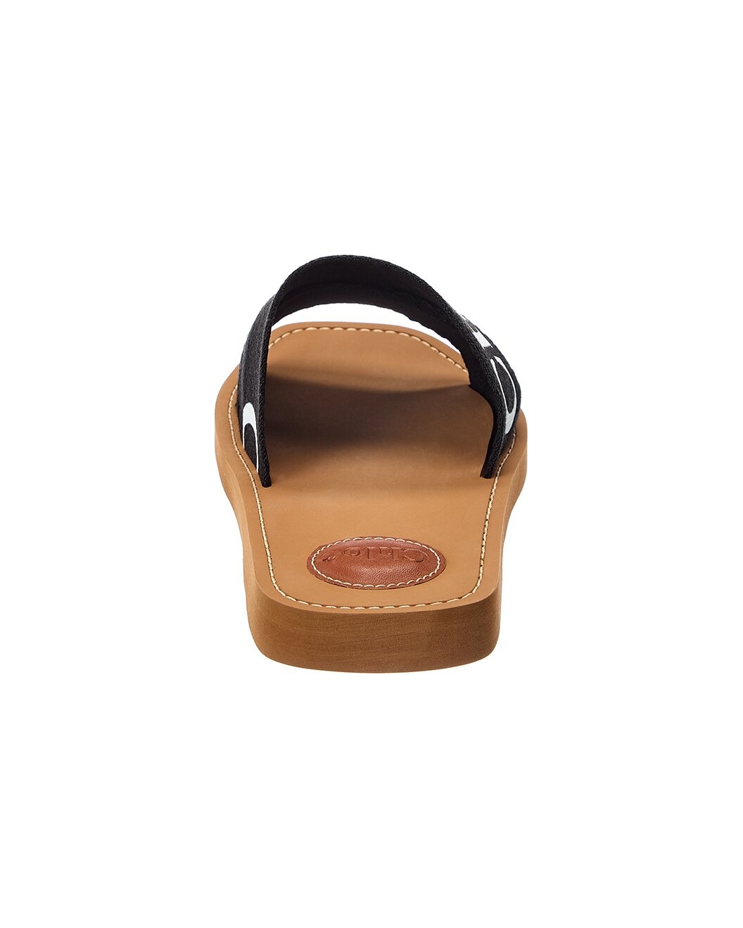 Chloé Woody Logo Canvas Slide - 3