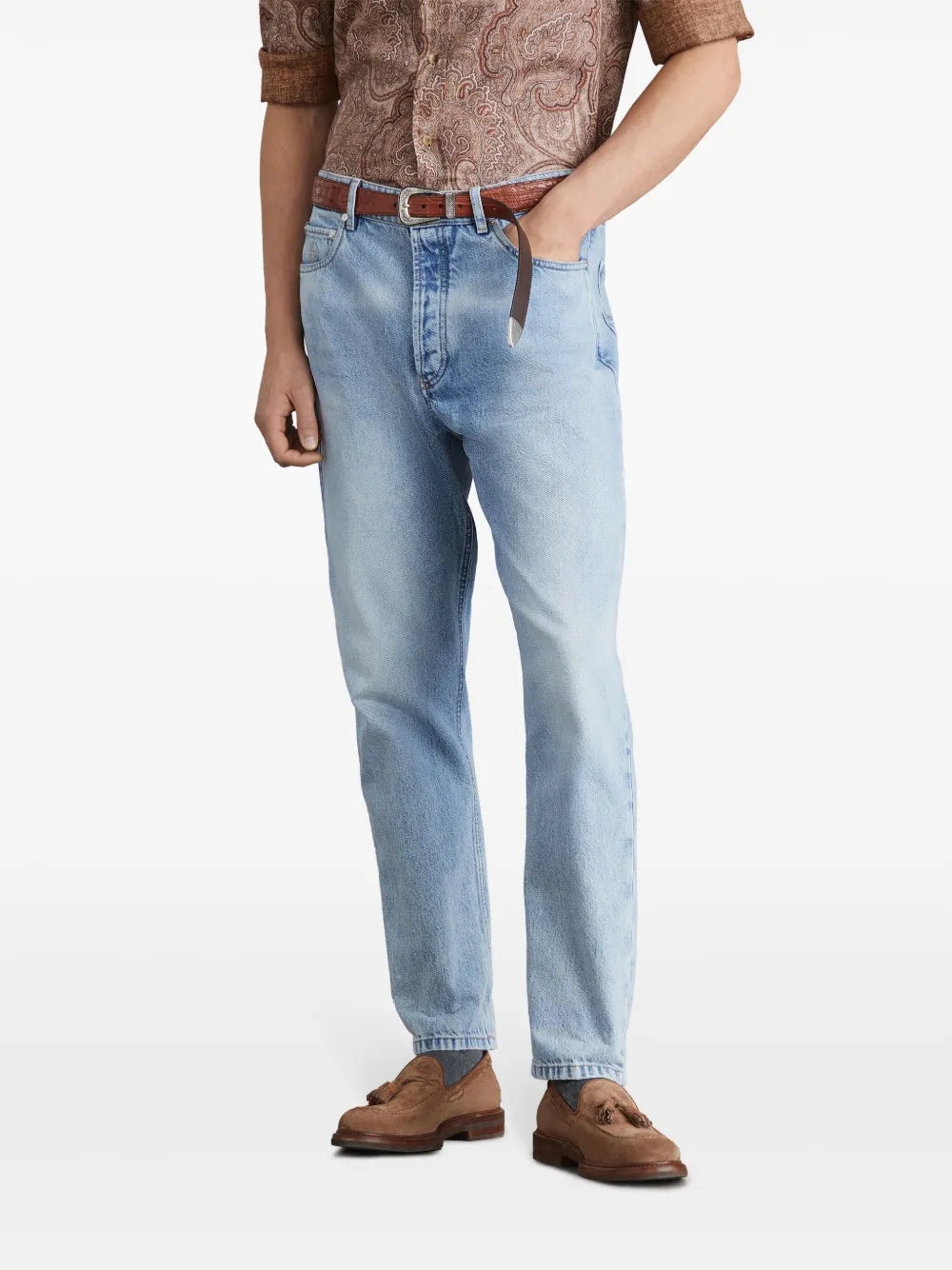 MID-RISE SLIM-FIT JEANS - 3