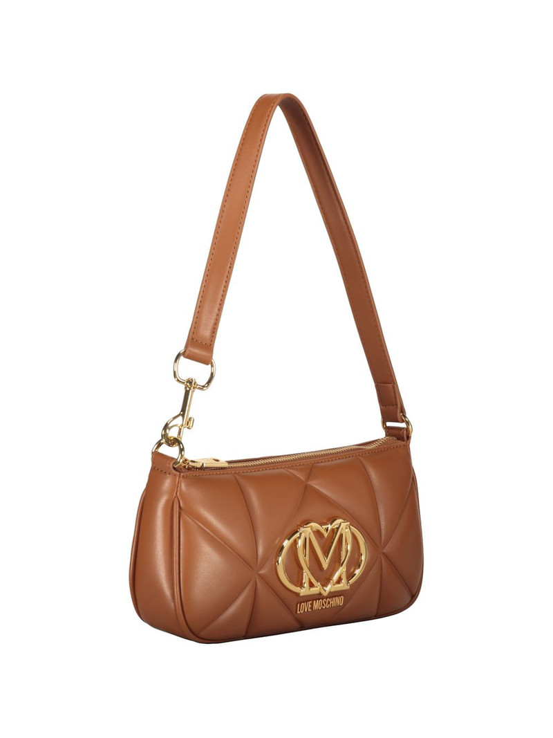 metallic logo shoulder bag 3
