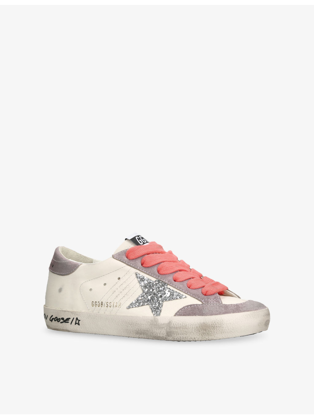 Women’s Super-Star Leather Low-Top Trainers - 3