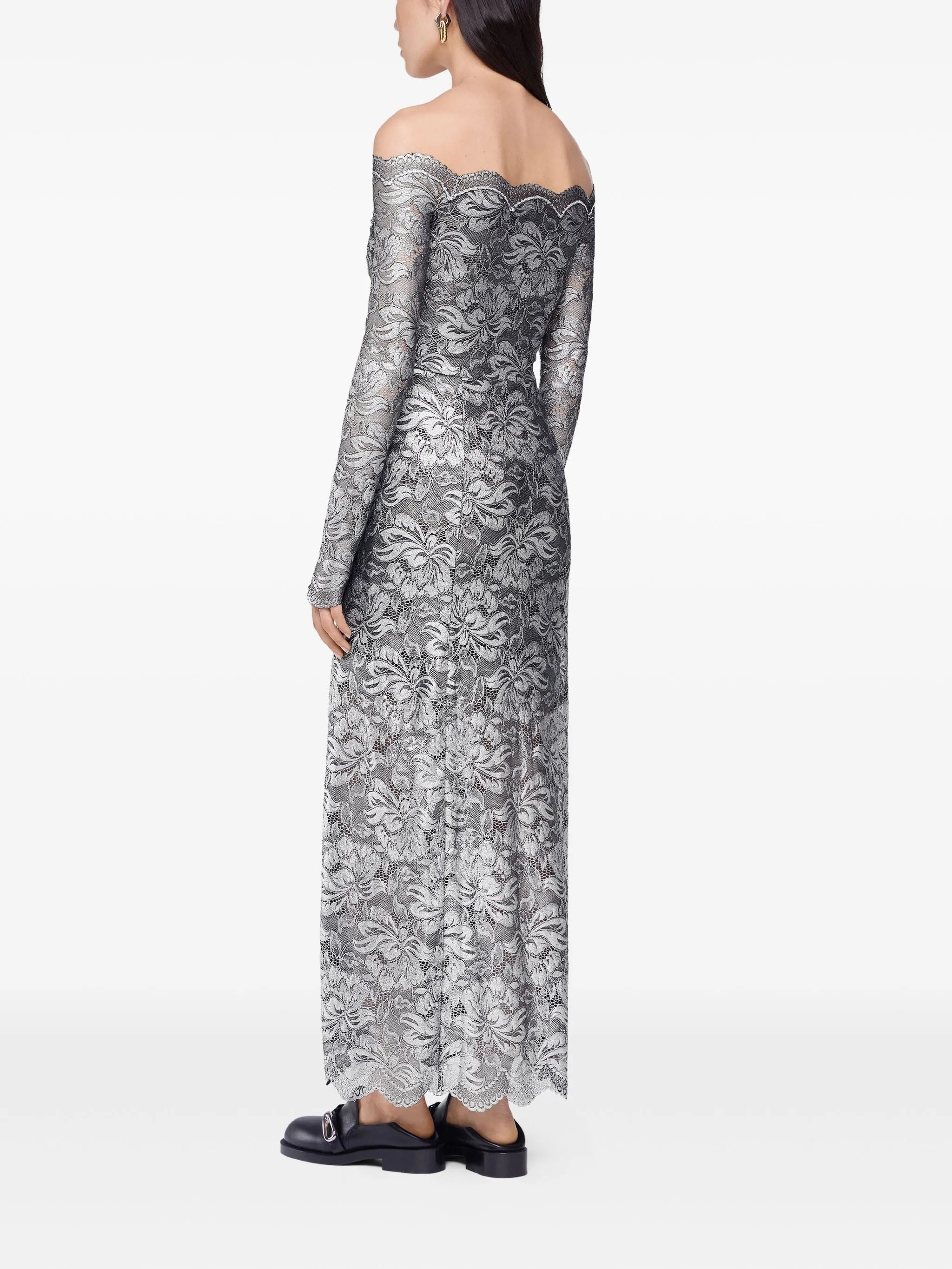 Rabanne Laced Maxi Dress - 5