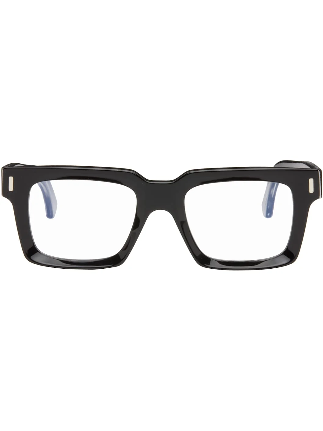 Black 1386 Square Glasses - 1