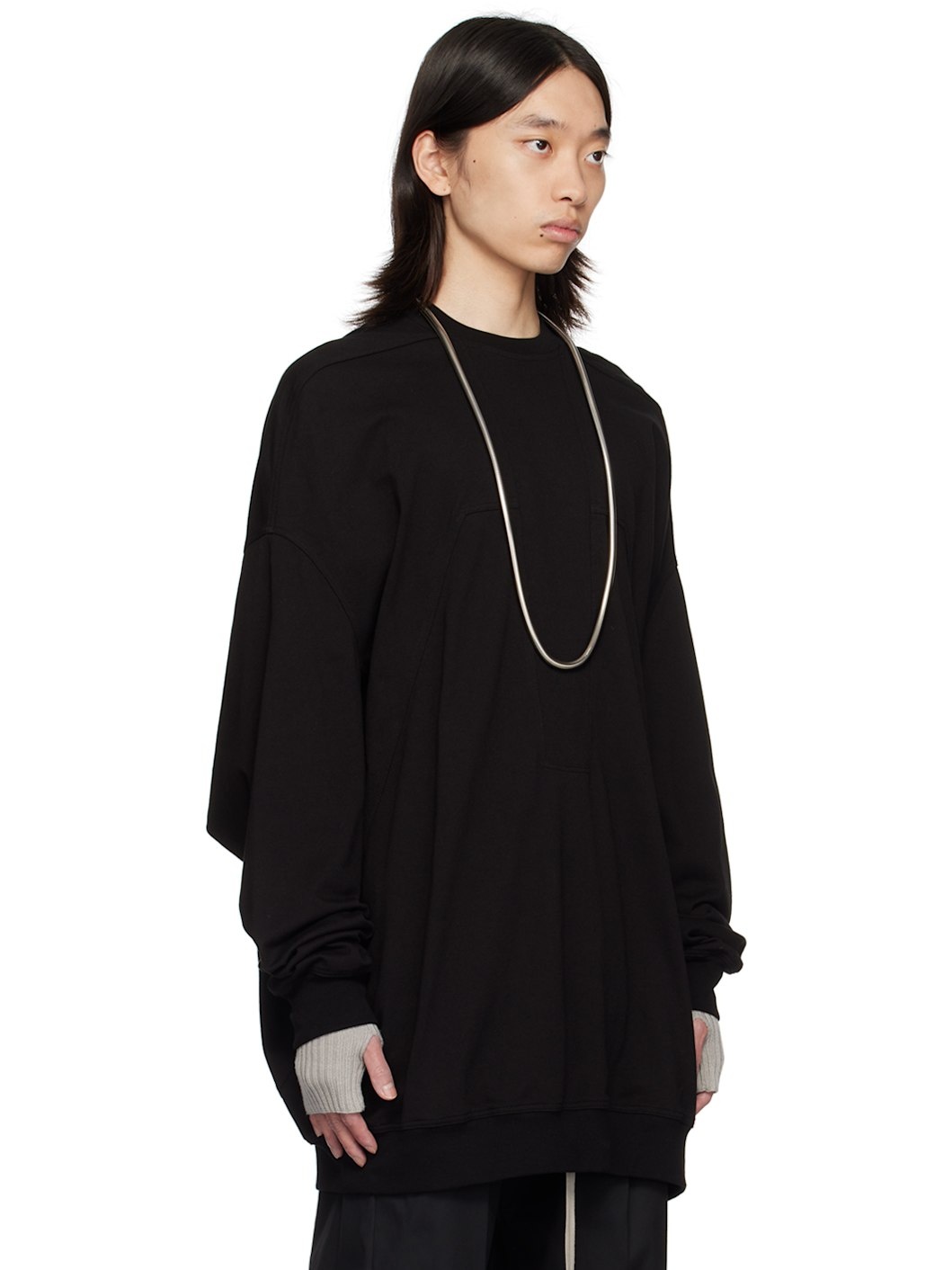 Black Porterville Splintered Peter Sweatshirt - 2