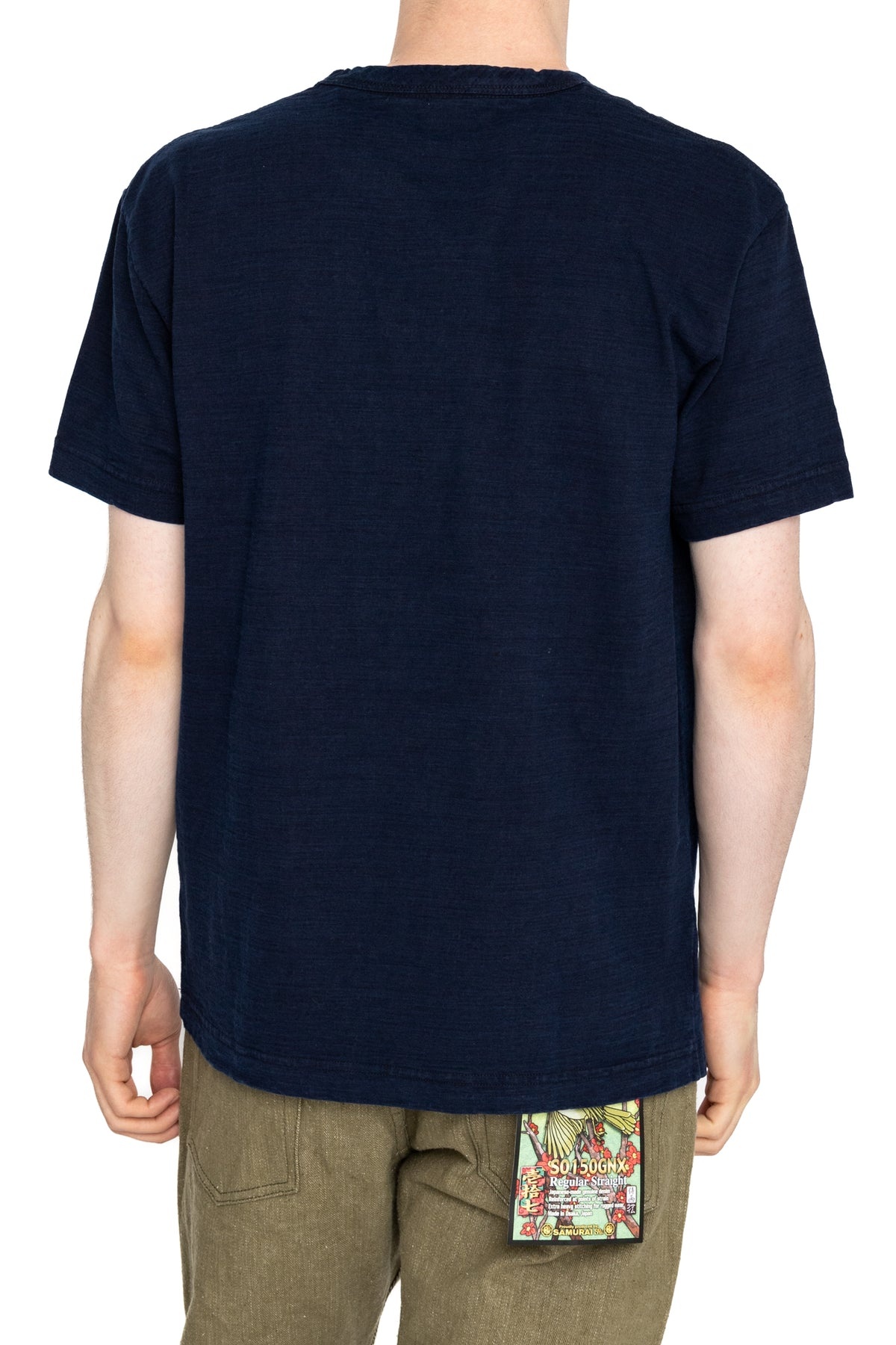 Natural Indigo Hand Dyed T-shirt - 5