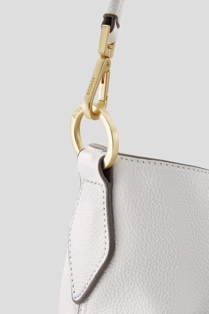 Pontresina Jessi Hobo bag in White 5