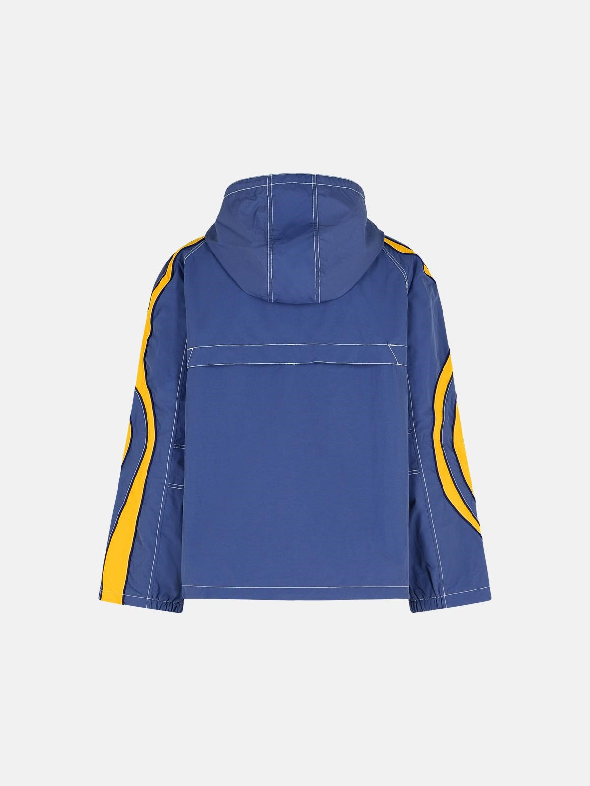 NAVY NYLON JACKET - 3
