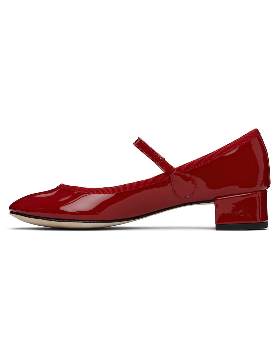 Red Rose Mary Jane Heels - 3