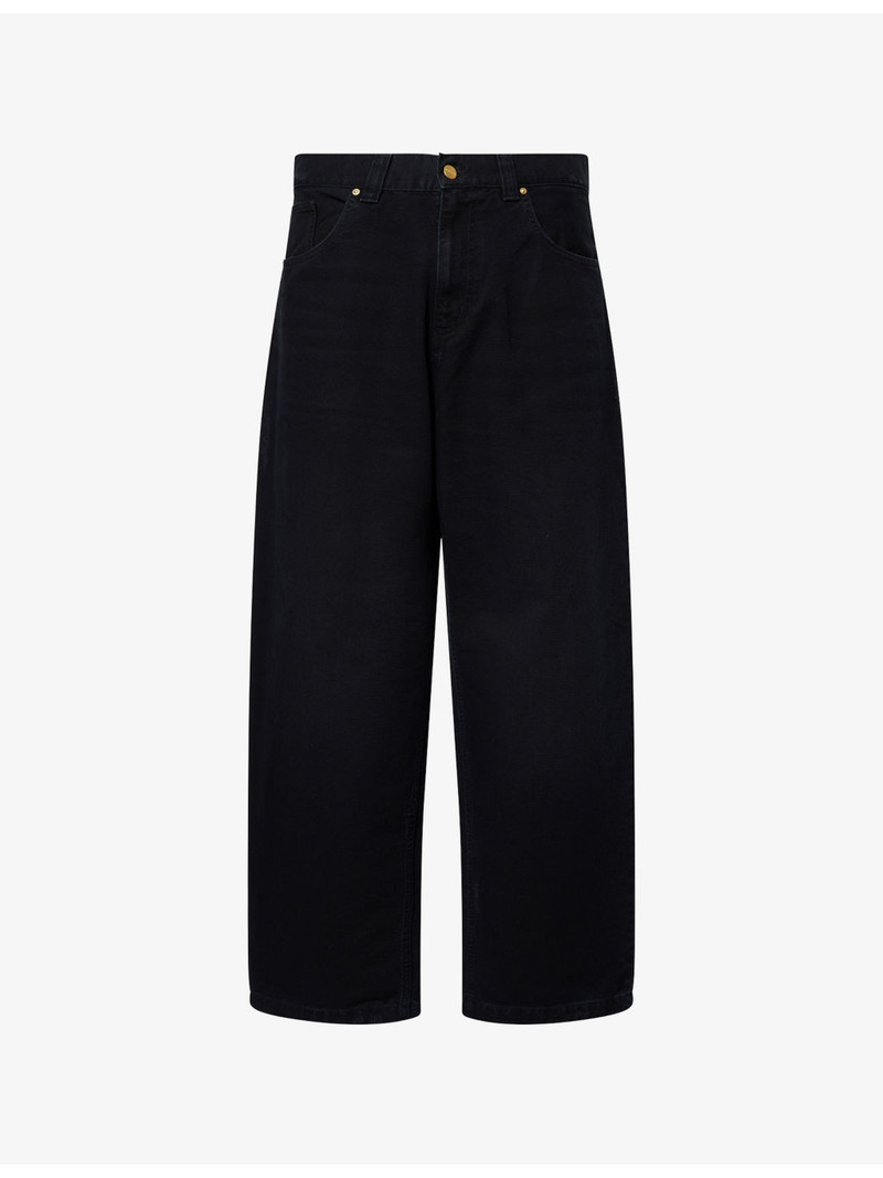 Brandon Straight-Leg Cotton Trousers 1