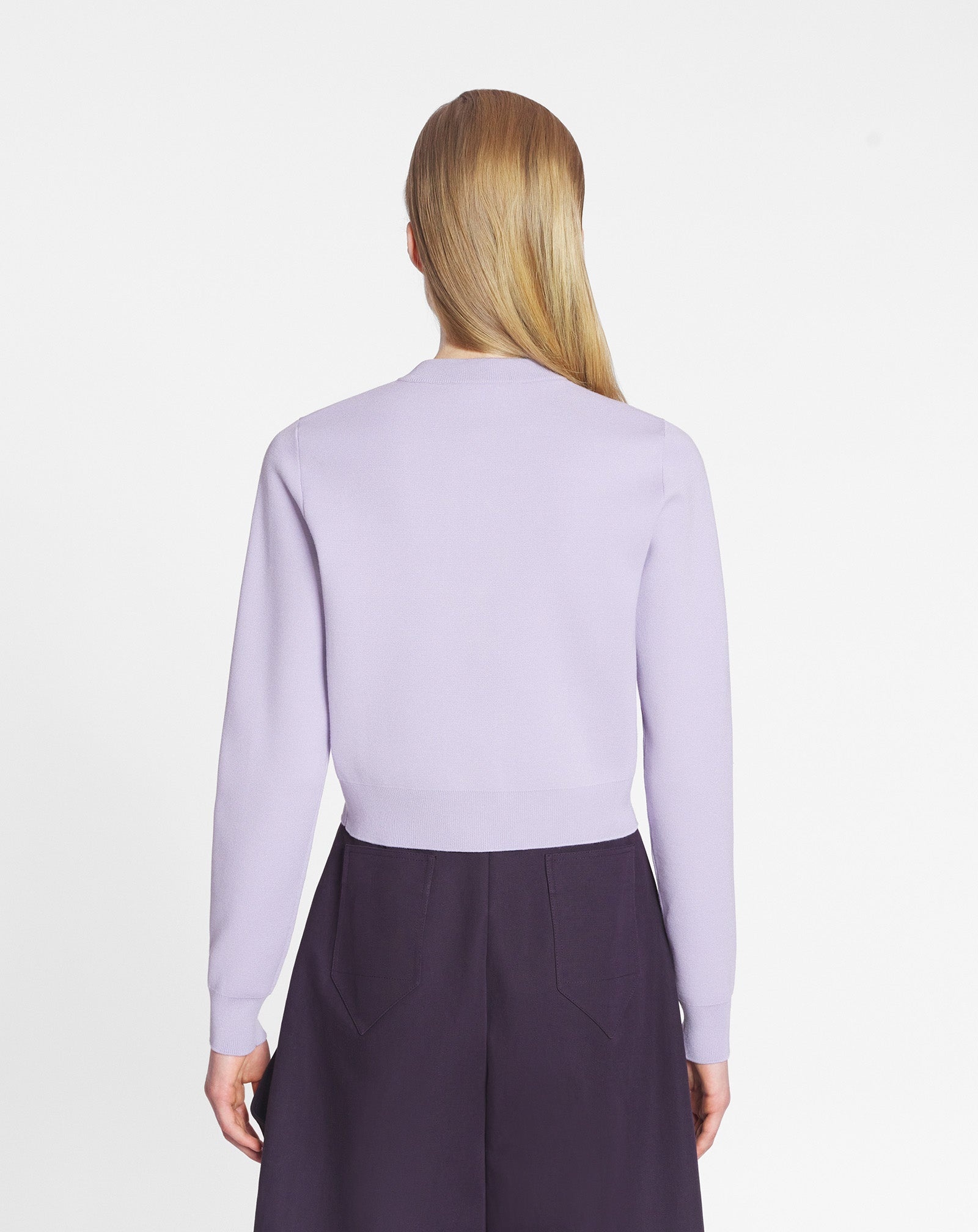 ROUND NECK CARDIGAN - 4