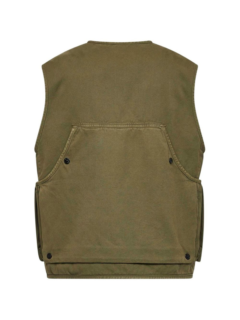 Stone Island V-neck gilet outlook