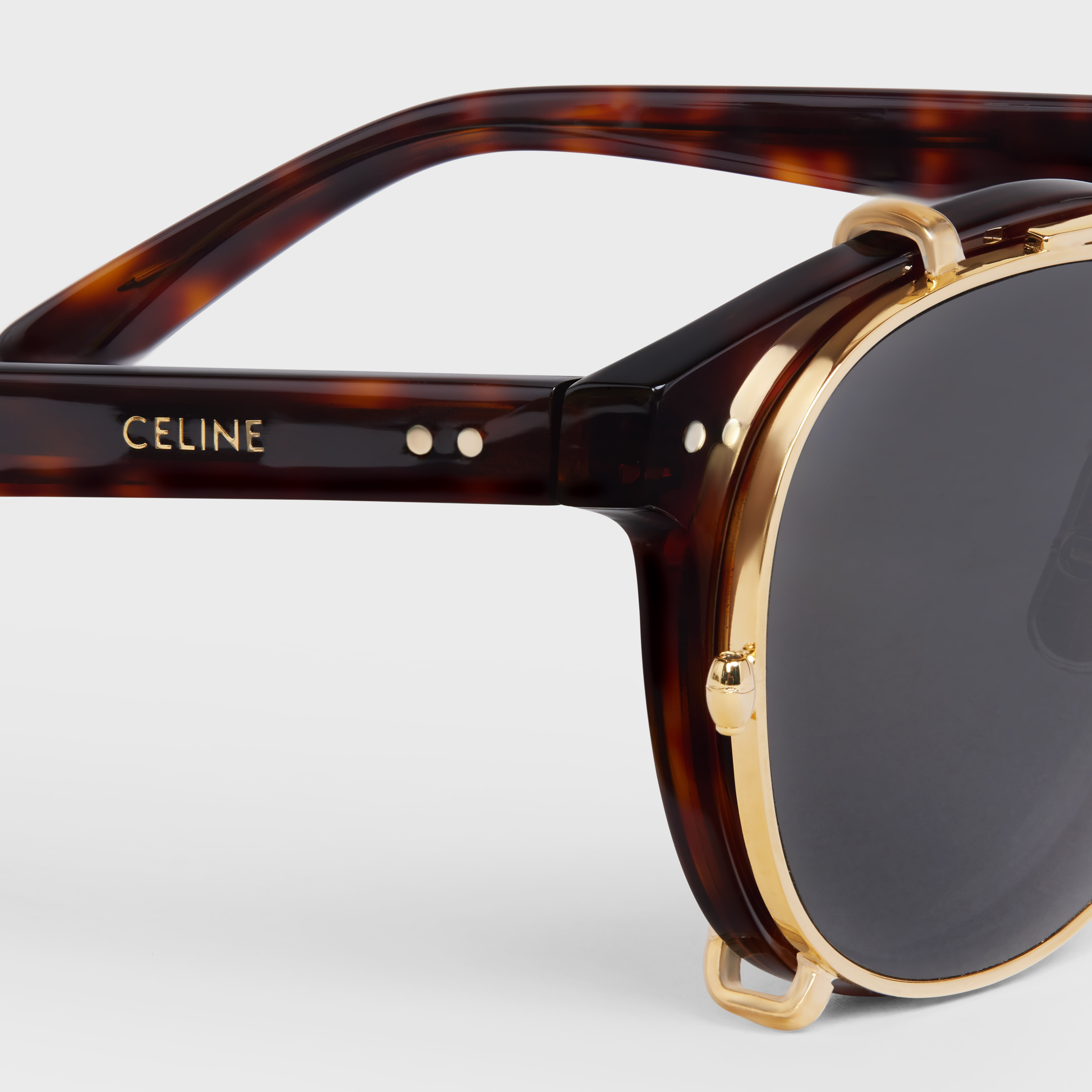 Black Frame 38 sunglasses in Acetate - 4