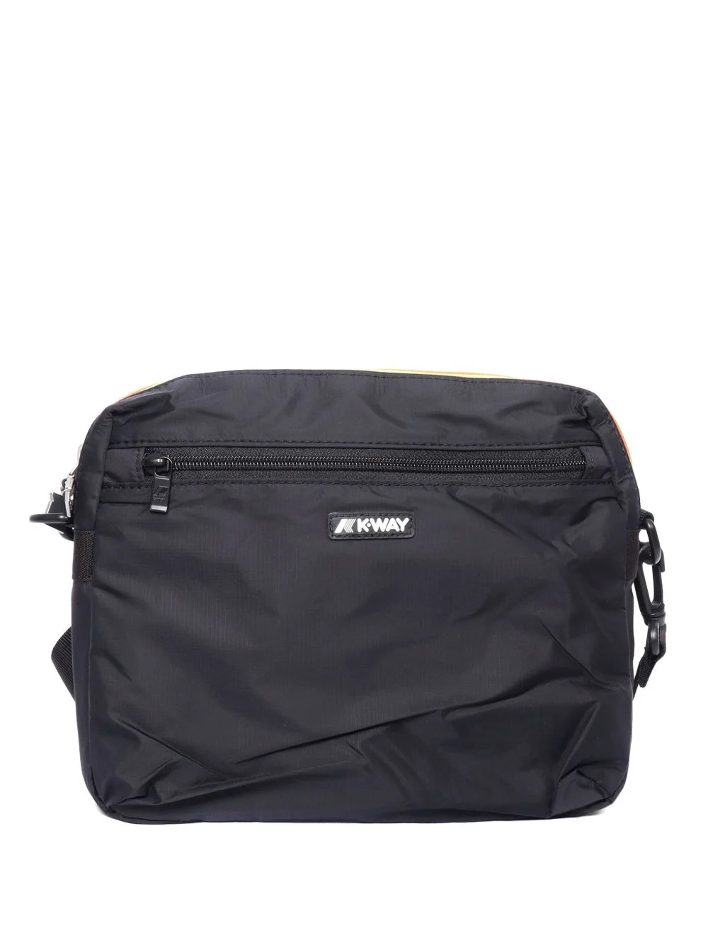zipped messenger bag - 1