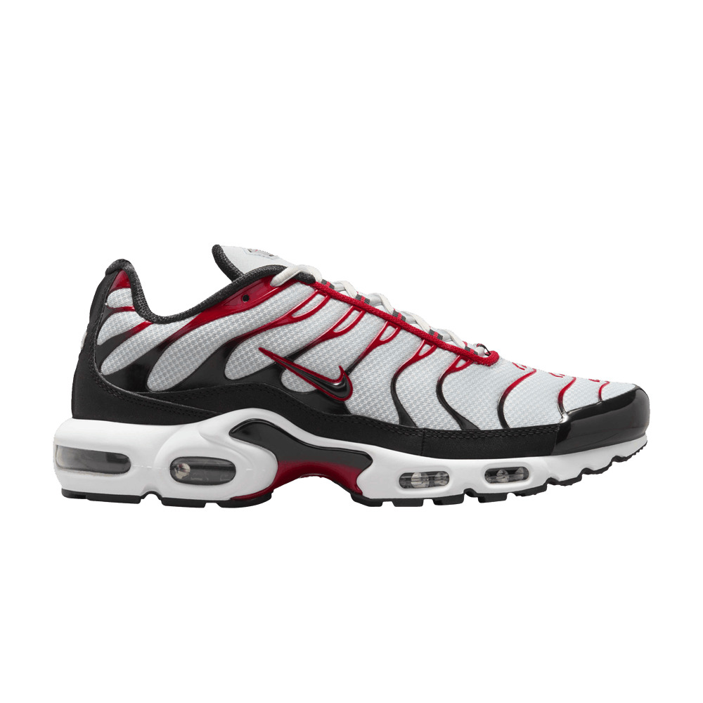 Air Max Plus 'Platinum Black University Red' - 1