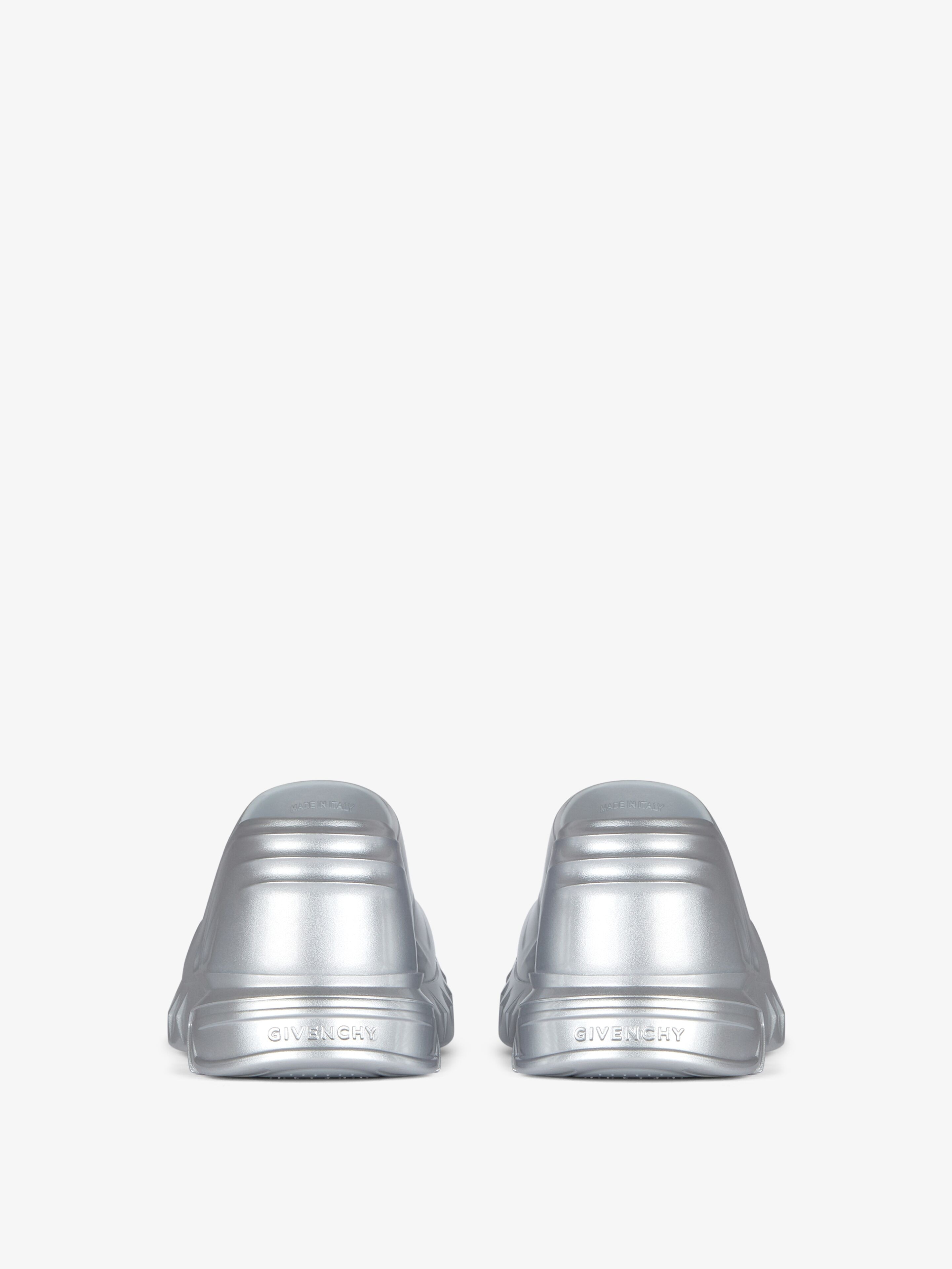 MARSHMALLOW WEDGE SANDALS IN RUBBER - 7