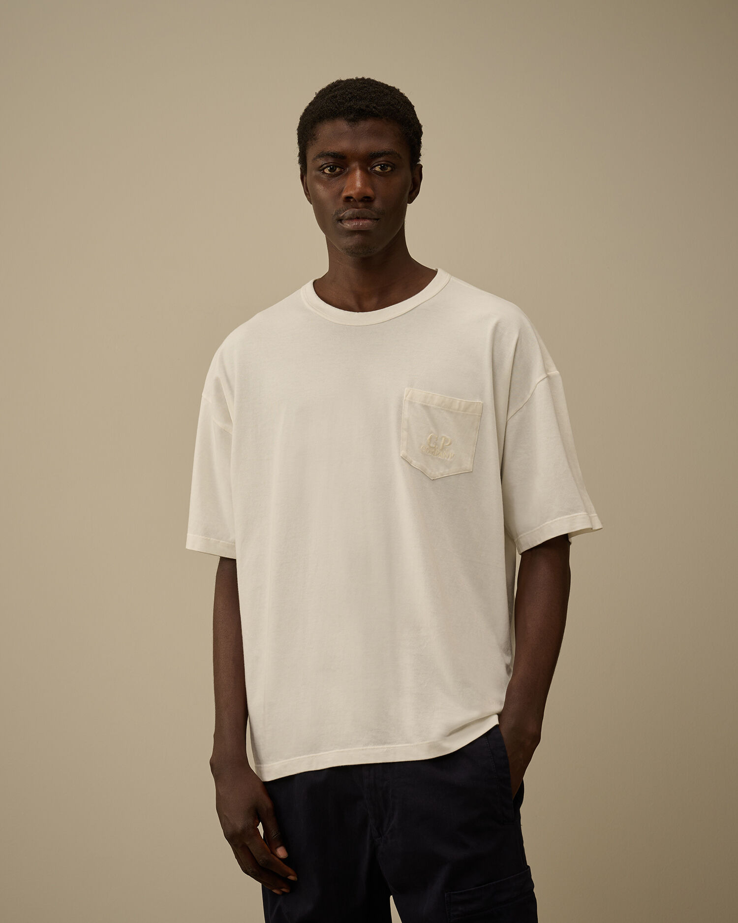 20/1 Jersey Short Sleeve Boxy Chest Pocket T-Shirt - 3
