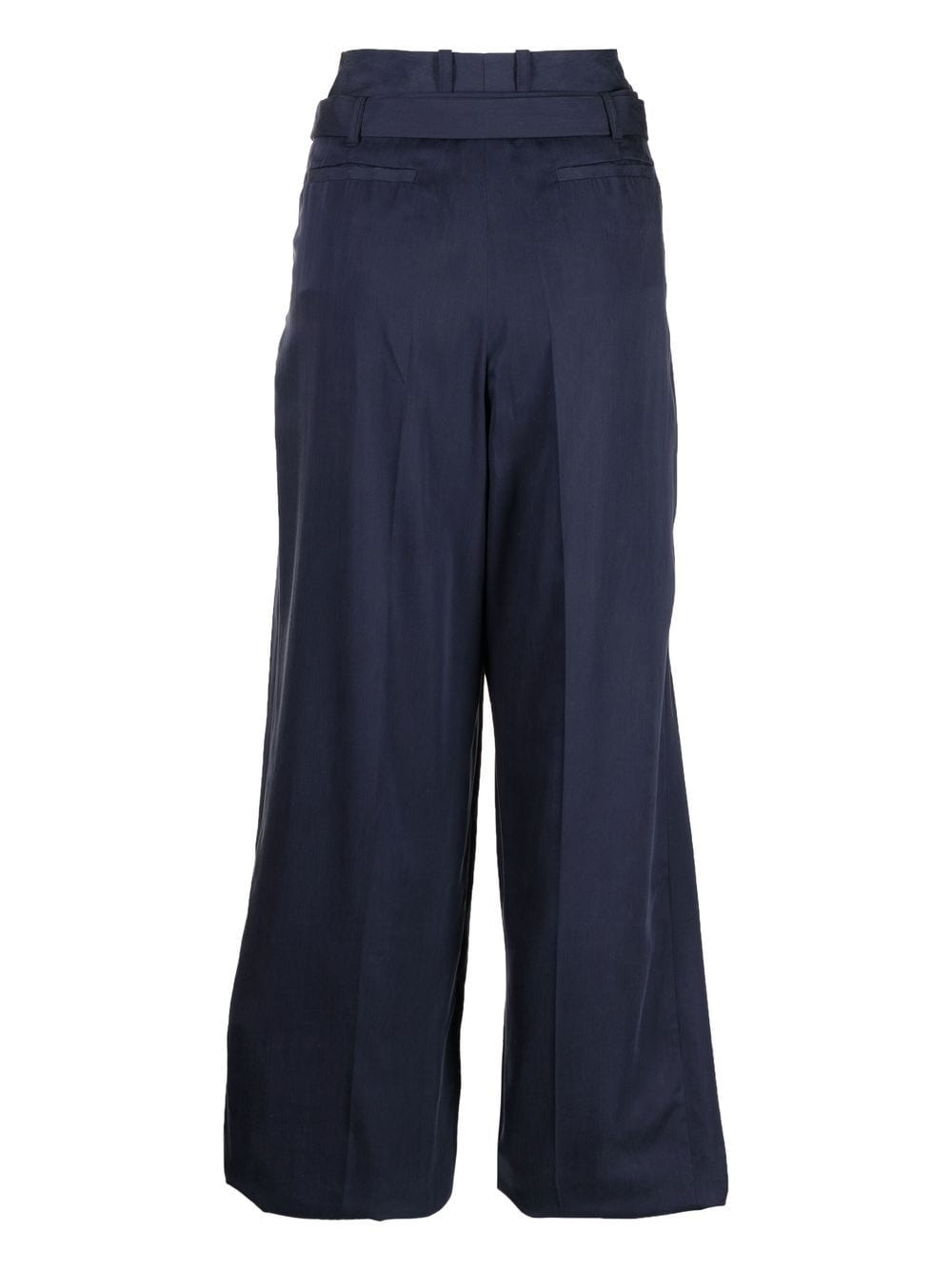 double waist pleated trousers - 2