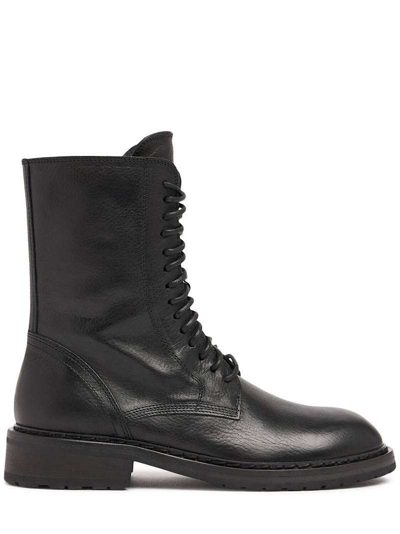 40mm Danny leather combat boots 1
