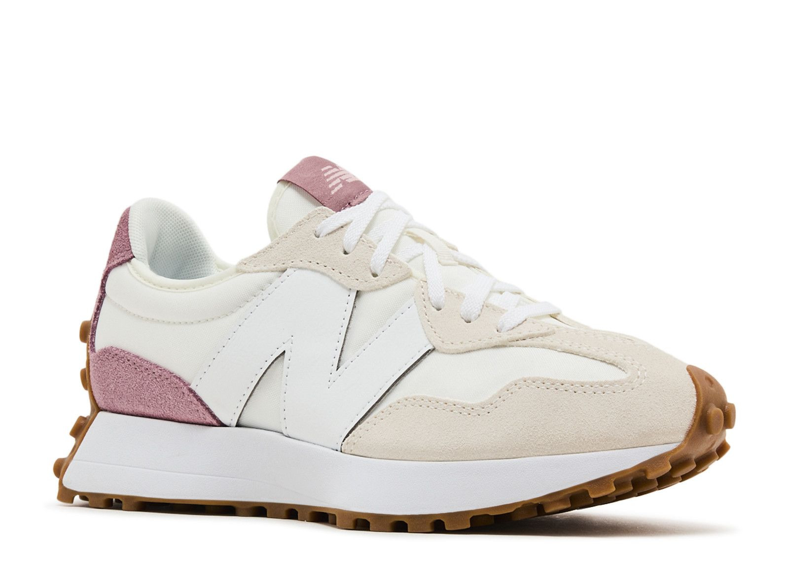 NEW BALANCE WMNS 327 'WHITE PINK' - 2