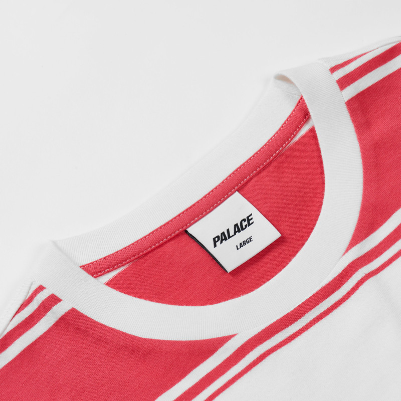 TIDY STRIPE T-SHIRT RED 3