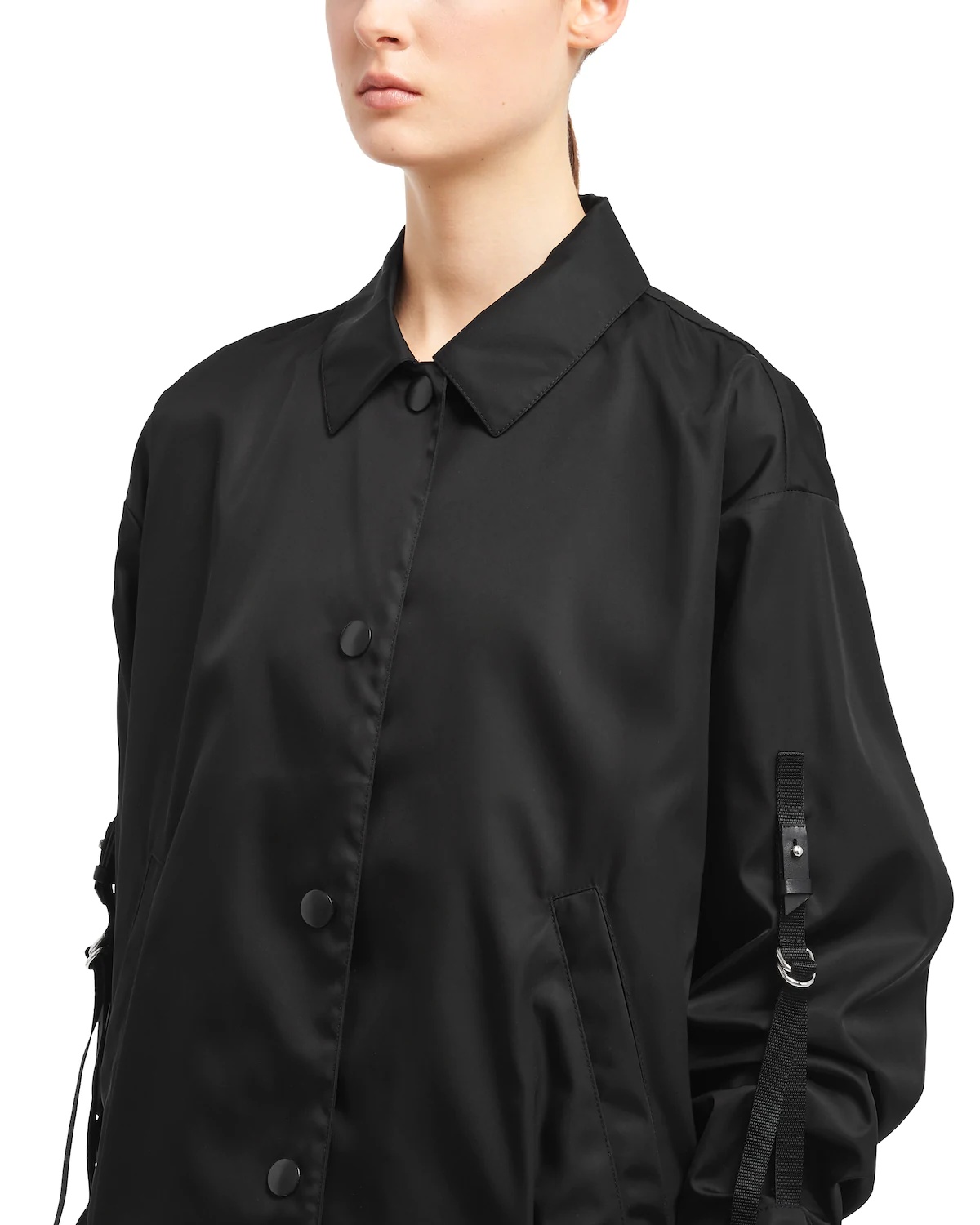 Nylon gabardine blouson jacket - 5